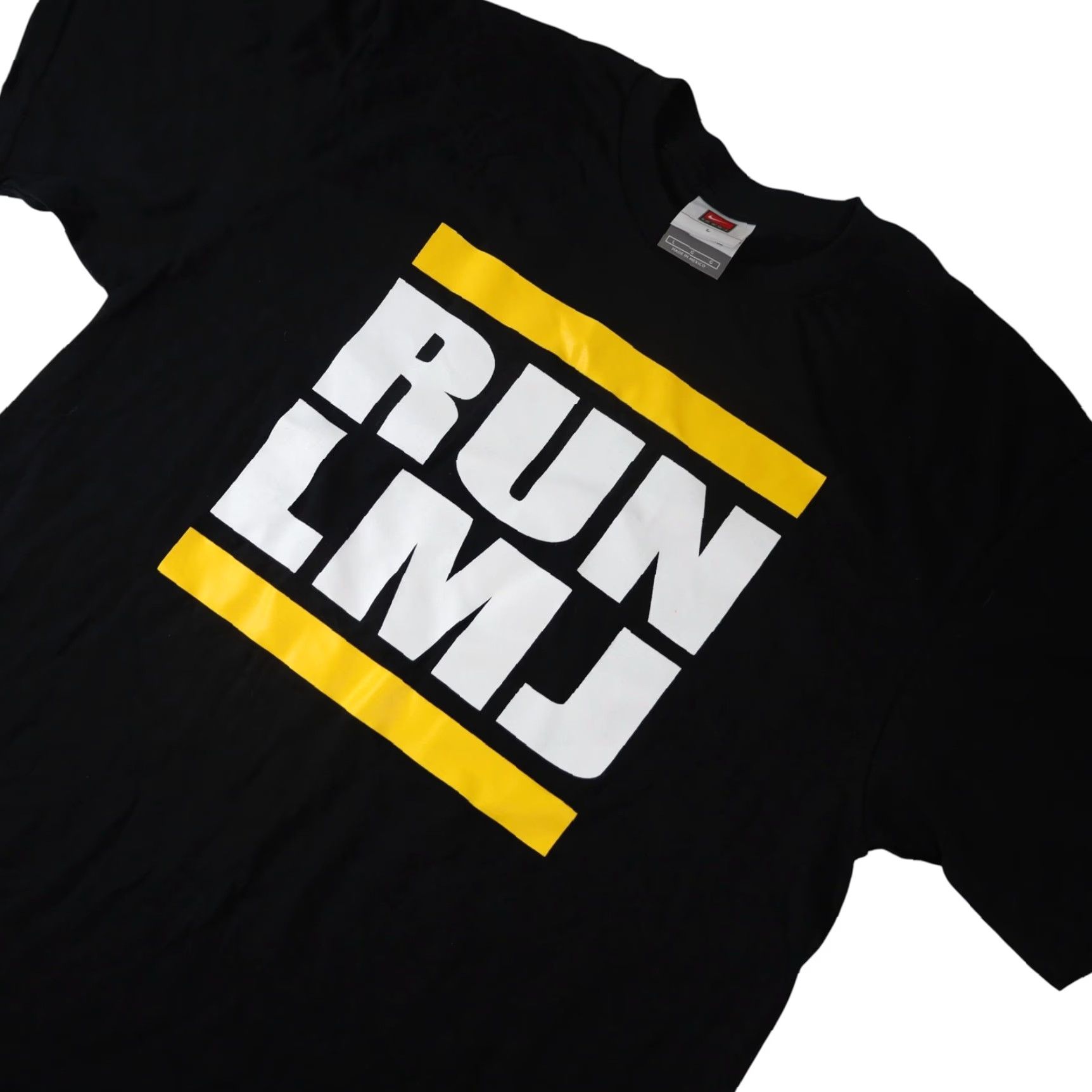 Nike VINTAGE Nike Run LMJ LaMichael James Oregon Ducks Graphic T Shirt Mens Large Black Size US L / EU 52-54 / 3 - 2 Thumbnail