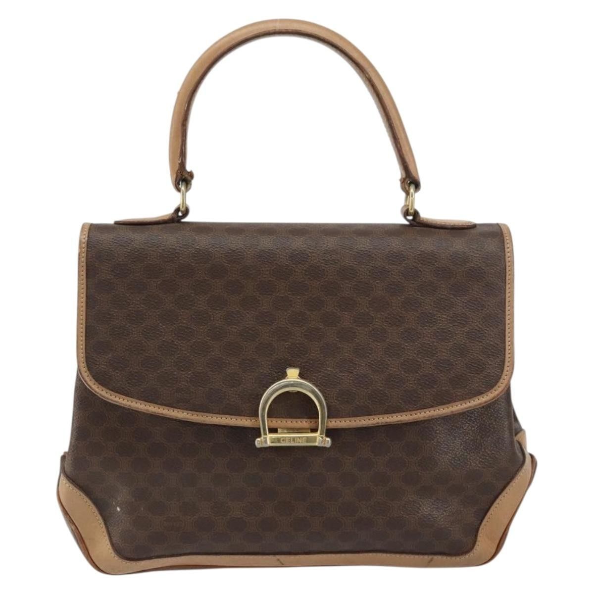 Celine Celine Vintage Macadam Handbag Canvas Size ONE SIZE - 1 Thumbnail