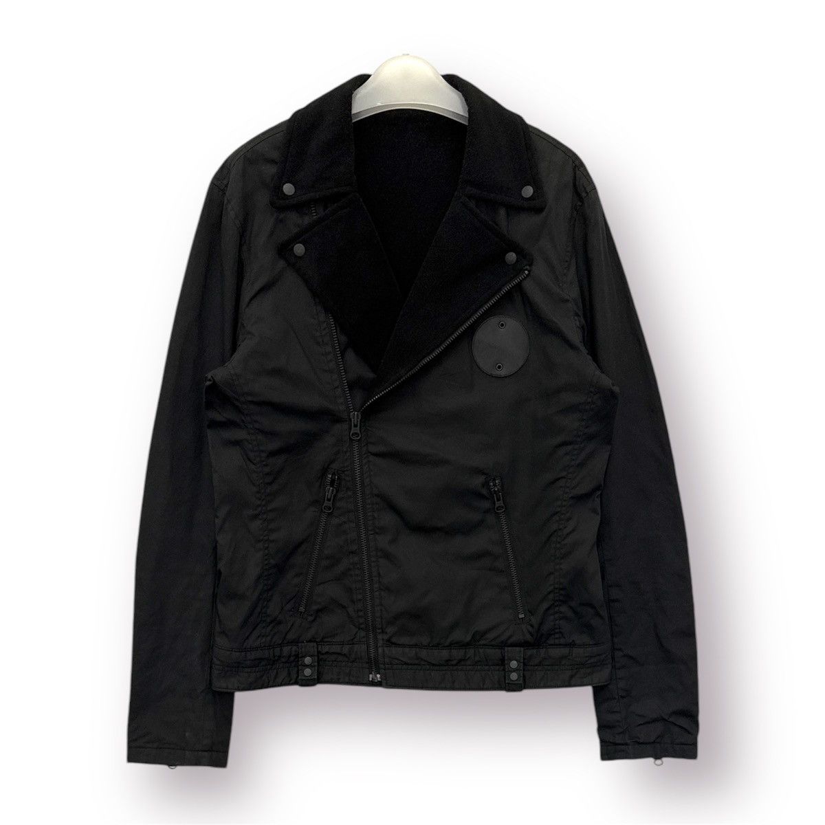 14th Addiction 🔥 UNIQLO JAPAN DOUBLE COLLAR PUNK JACKET - L Size M / US 6-8 / IT 42-44 - 1 Thumbnail