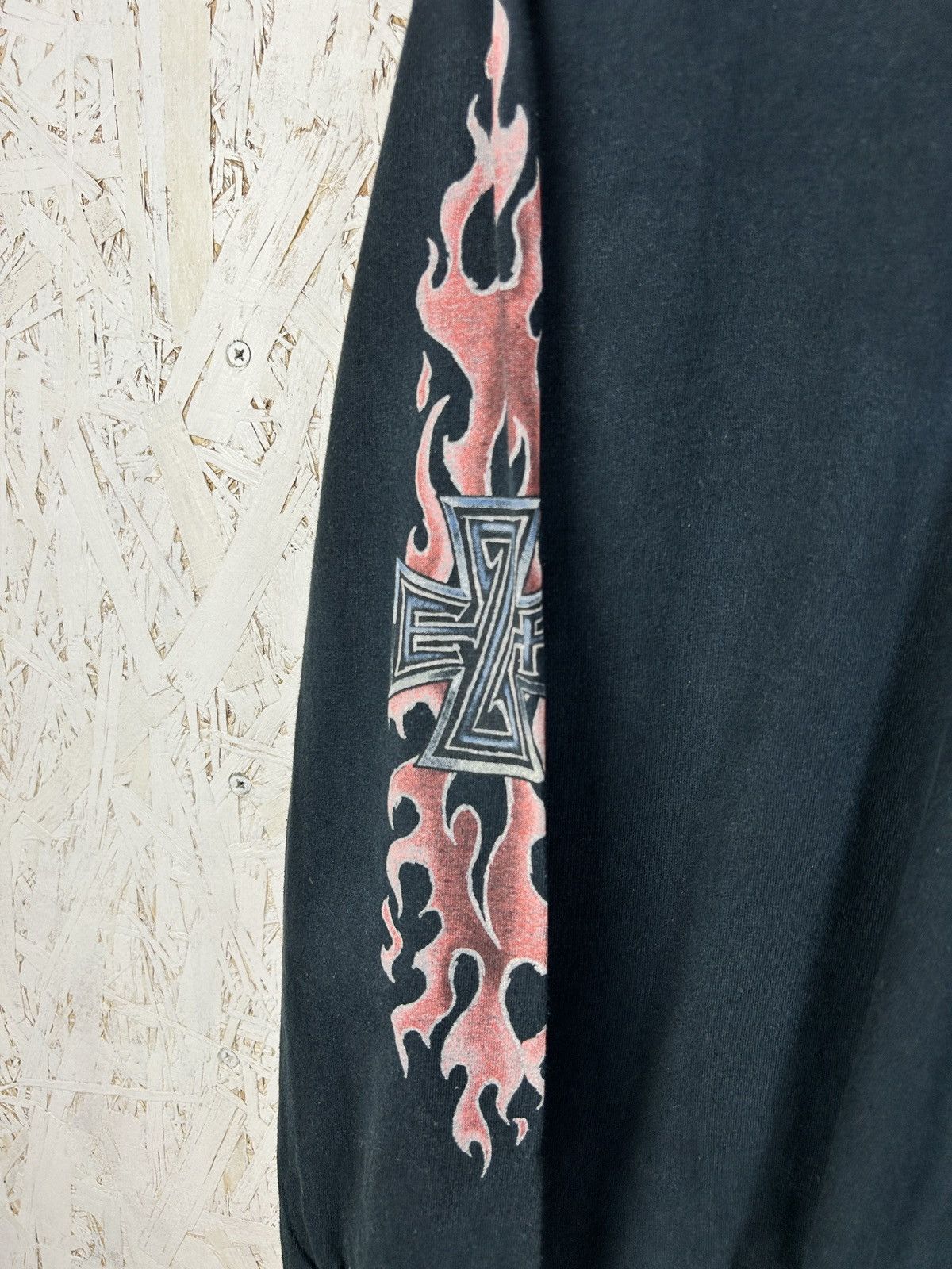 Band Tees 00s Vintage Easyriders Harley Biker Flame Long Sleeve L Size US M / EU 48-50 / 2 - 3 Thumbnail