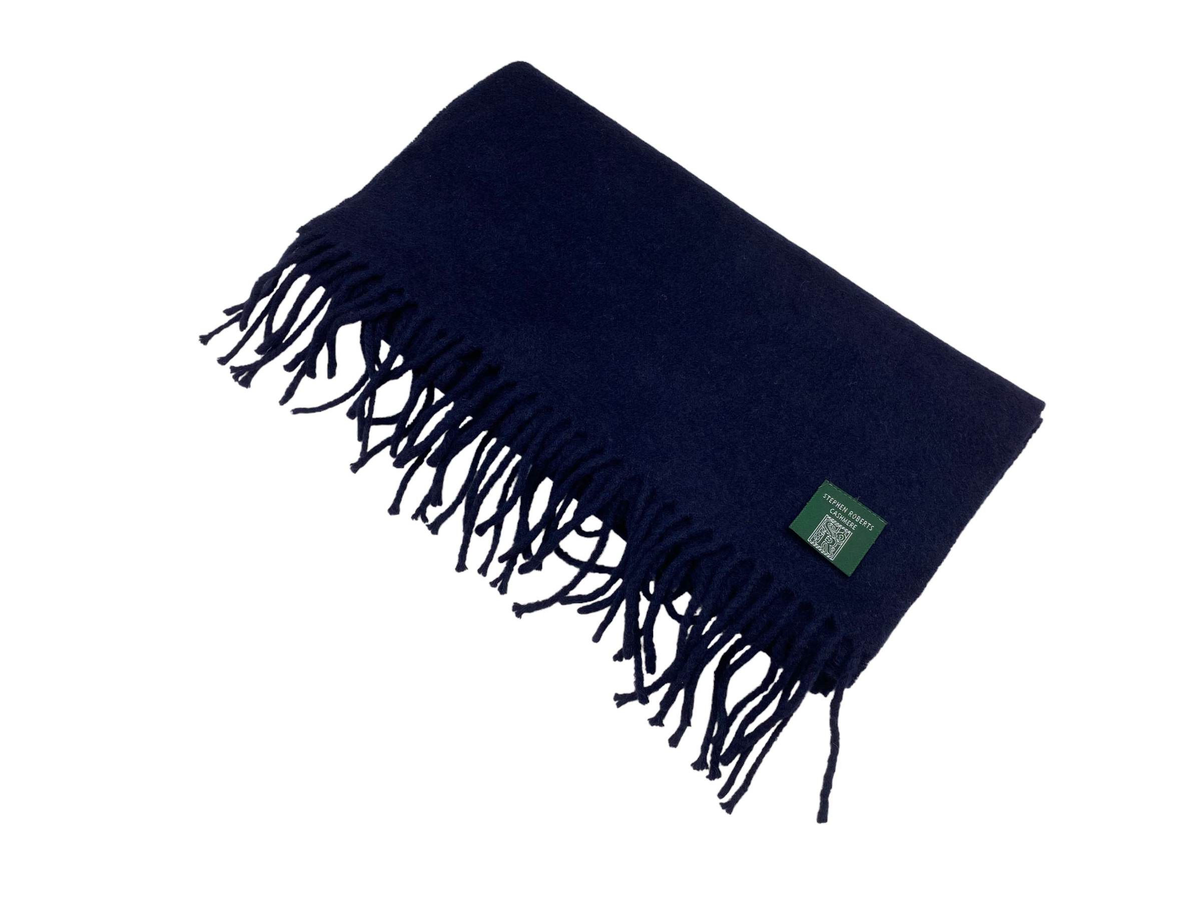 Vintage Vintage Stephens Roberts Pure Cashmere Scarf Luxury 90s Size ONE SIZE - 3 Thumbnail