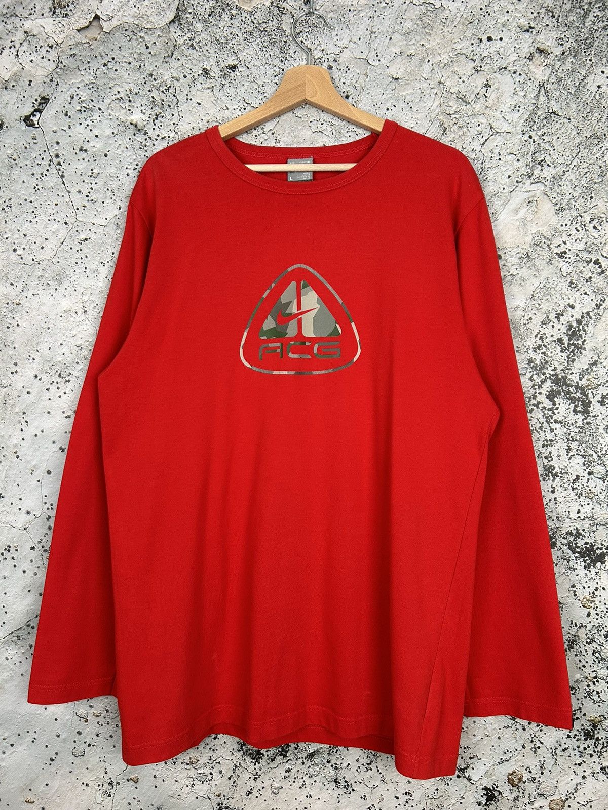 Nike Vintage Nike ACG Longsleeve Big Logo Rare Hype Gorpcore Y2K Size US L / EU 52-54 / 3 - 1 Thumbnail