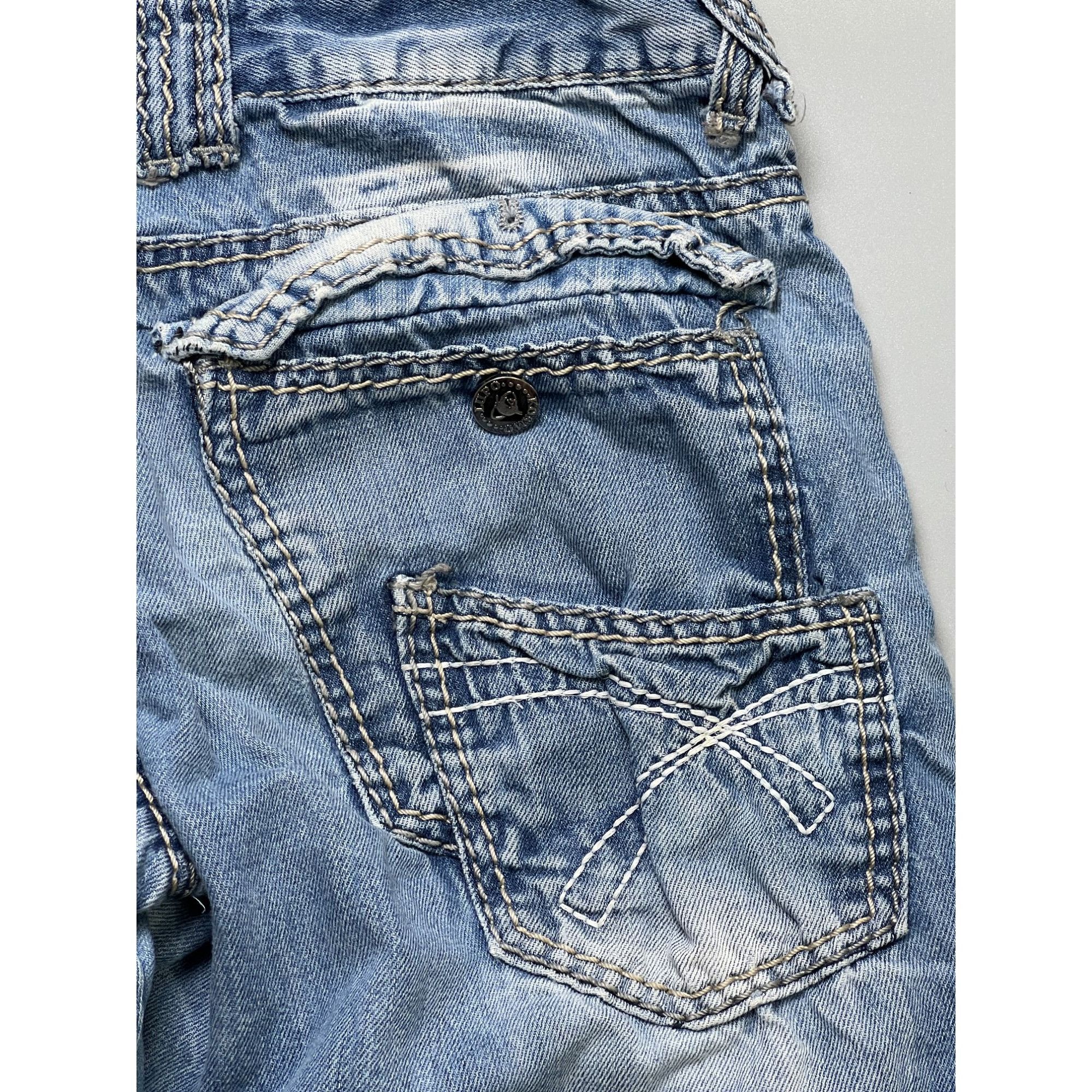 Other K&M Kosmolupo Embroidered Vintage Rap Jeans (Y1037) Size US 34 / EU 50 - 18 Thumbnail