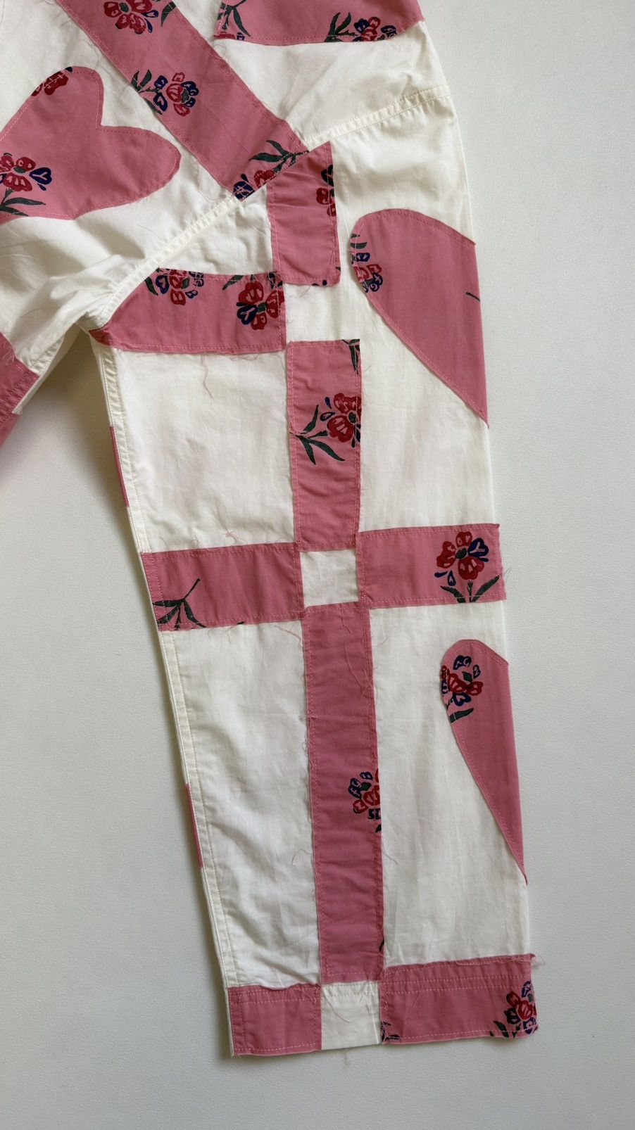 Story Mfg. S/S 24 Sample ‘Patch Work Hearts’ Over Shirt Size US M / EU 48-50 / 2 - 12 Thumbnail