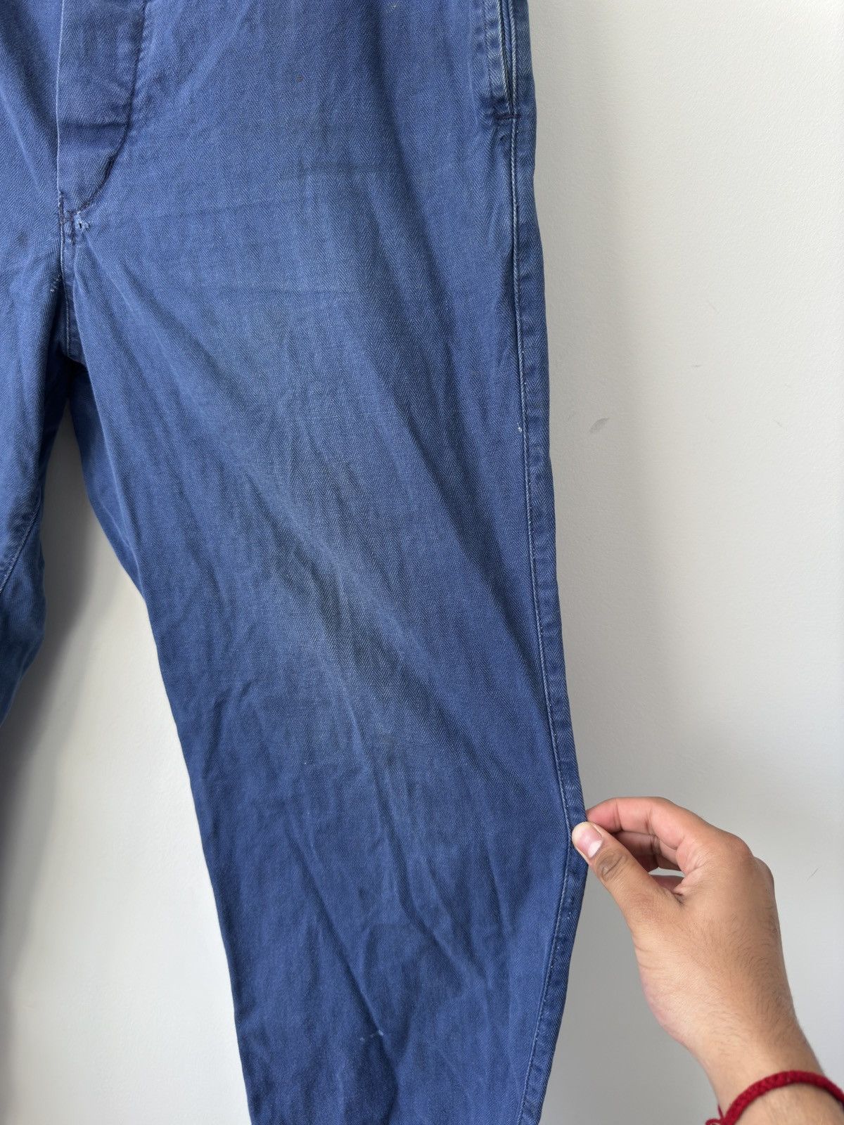 Vintage Vintage 1950s French Terry Pants Size US 34 / EU 50 - 5 Thumbnail