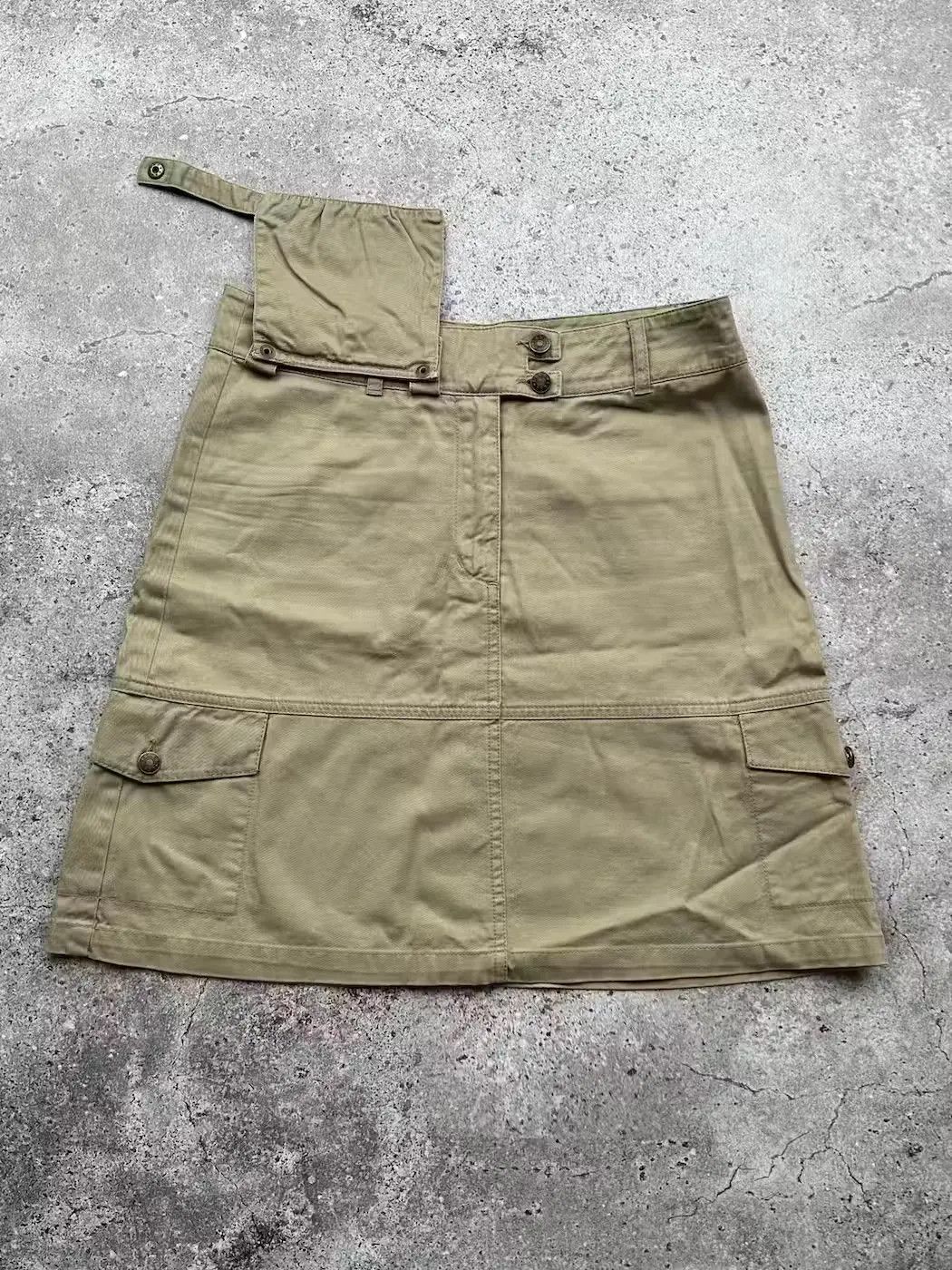 Vintage Vintage Amazing Detachable Pocket Skirt C83(V202) Size 27" / US 4 / IT 40 - 2 Thumbnail