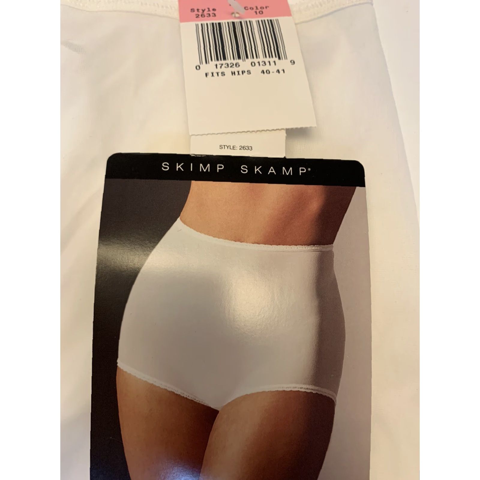 Vintage VINTAGE Bali Skimp Skamp High Waist Briefs Silky Nylon Panties Size 7 NEW NOS Size 28" / US 6 / IT 42 - 4 Thumbnail