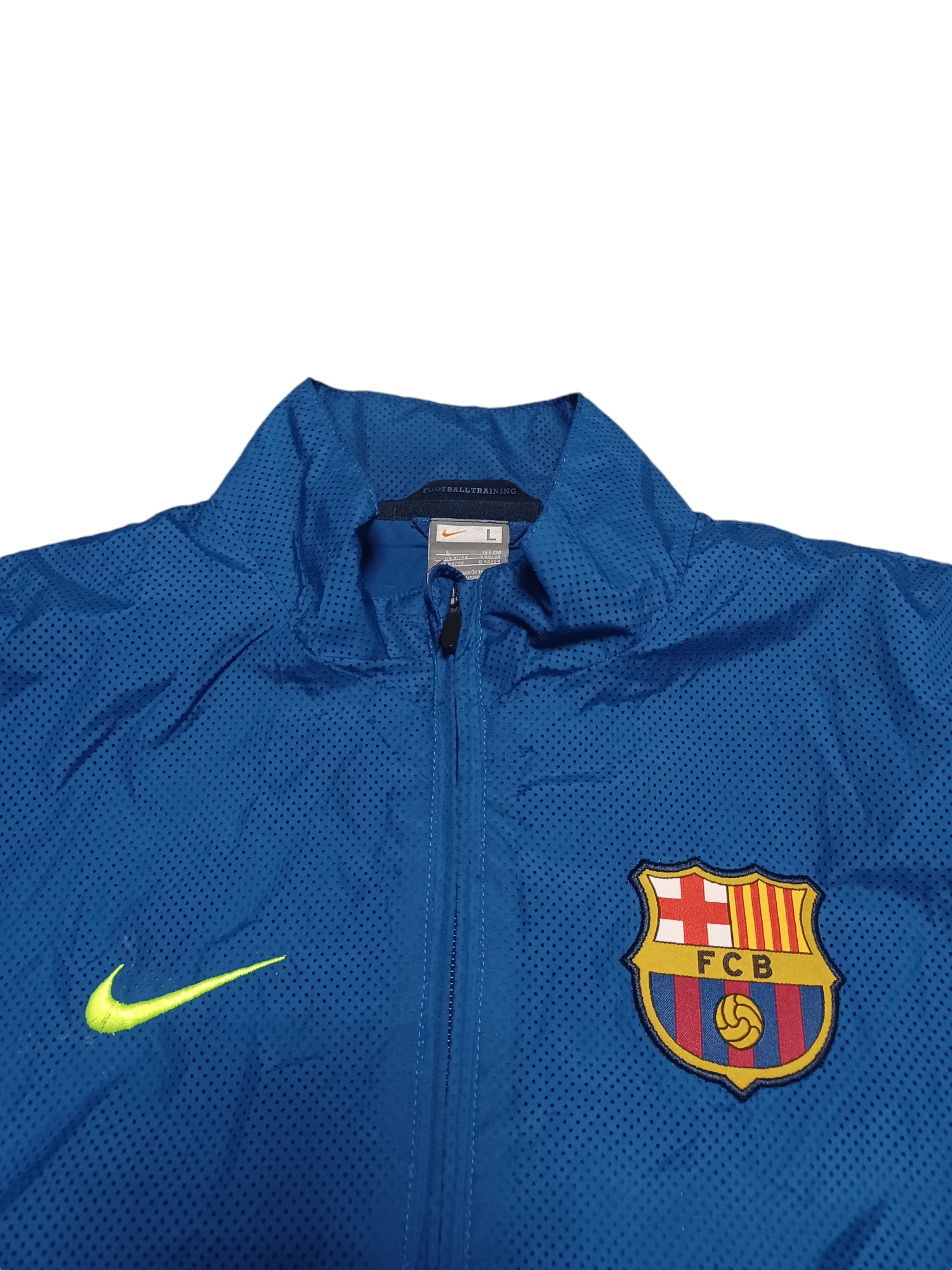 Nike 2009 BARCELONA NIKE VINTAGE NYLON TRACKING JACKET DRILL Size US L / EU 52-54 / 3 - 2 Thumbnail
