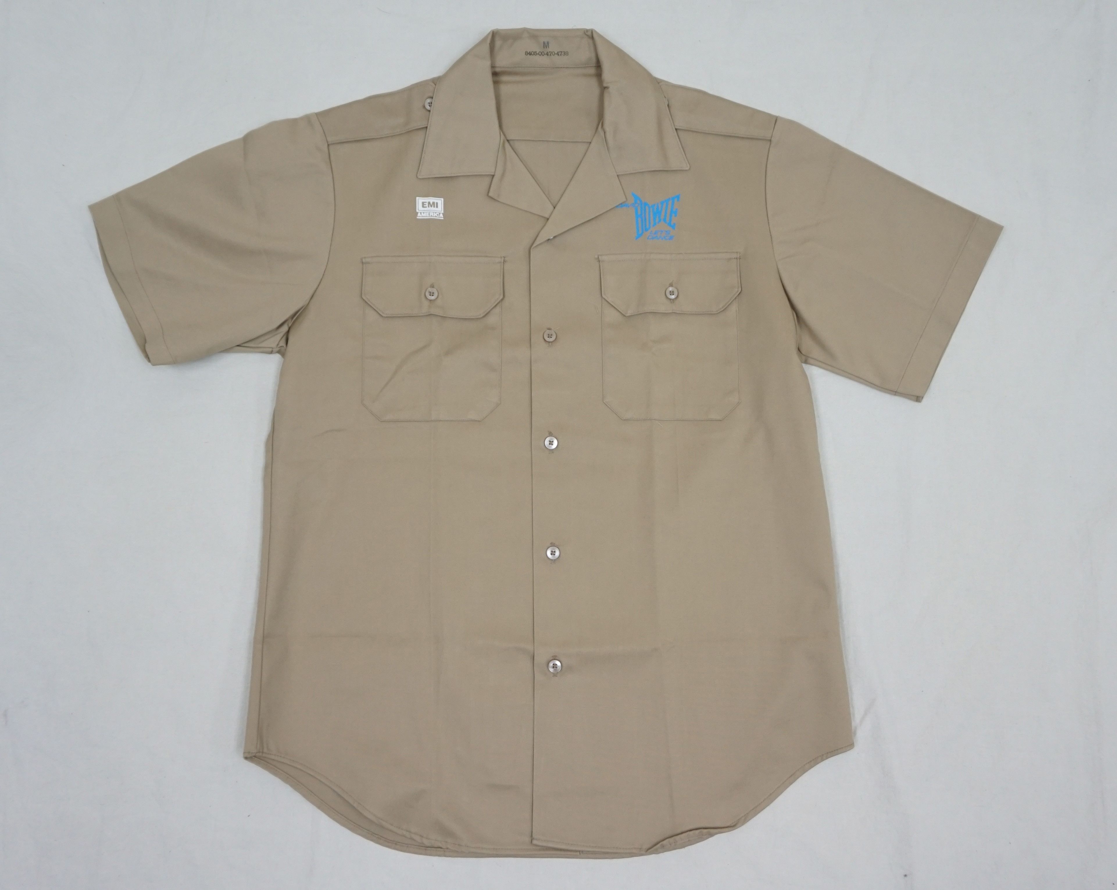 Vintage 80's David Bowie "Let's Dance" Button-ups shirts Size US M / EU 48-50 / 2 - 1 Thumbnail