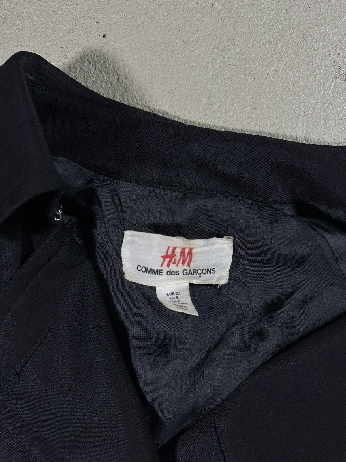 Comme des Garcons × H&M Comme des Carcons x HM Coat vintage Size S / US 4 / IT 40 - 3 Thumbnail