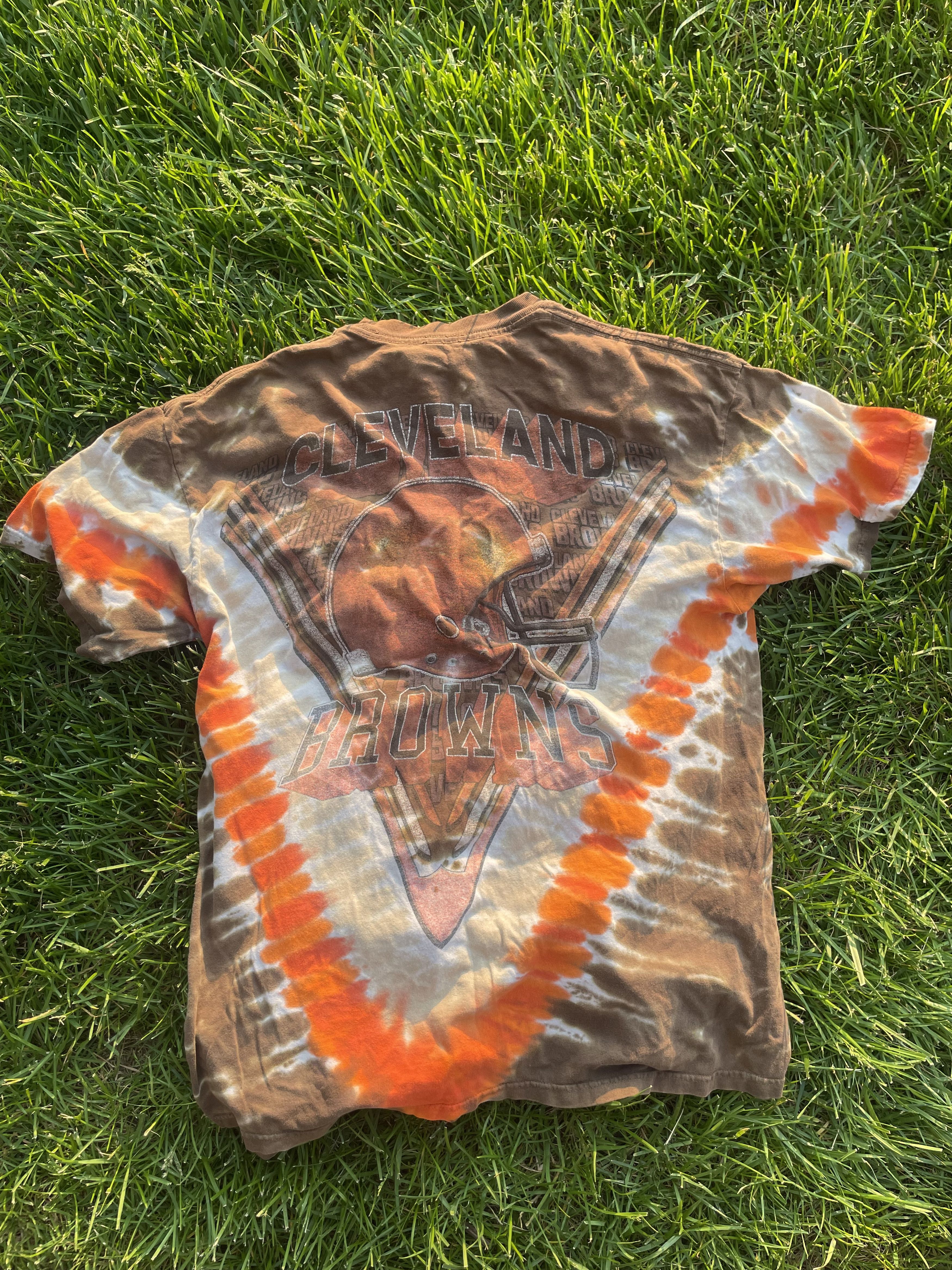 Majestic Cleveland Browns Majestic Tie-Dye Tee Size US L / EU 52-54 / 3 - 2 Thumbnail
