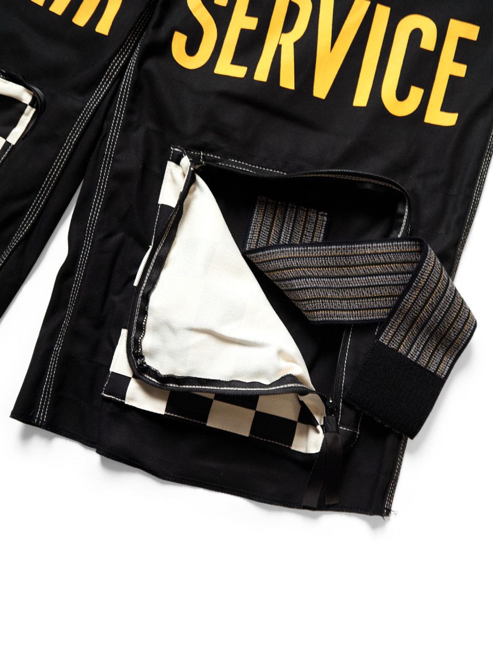 Kapital Kapital Canvas Waist Repairman Track Pants black Size US 33 - 12 Thumbnail