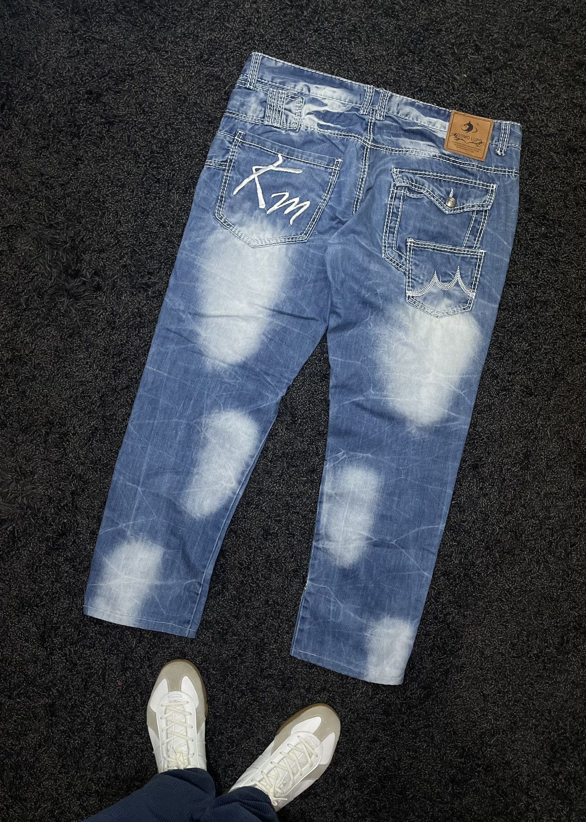Rap Tees Kosmo Lupo Multipocket Jeans Avant Garde Rap Hip-Hop Y2K Size US 36 / EU 52 - 7 Thumbnail
