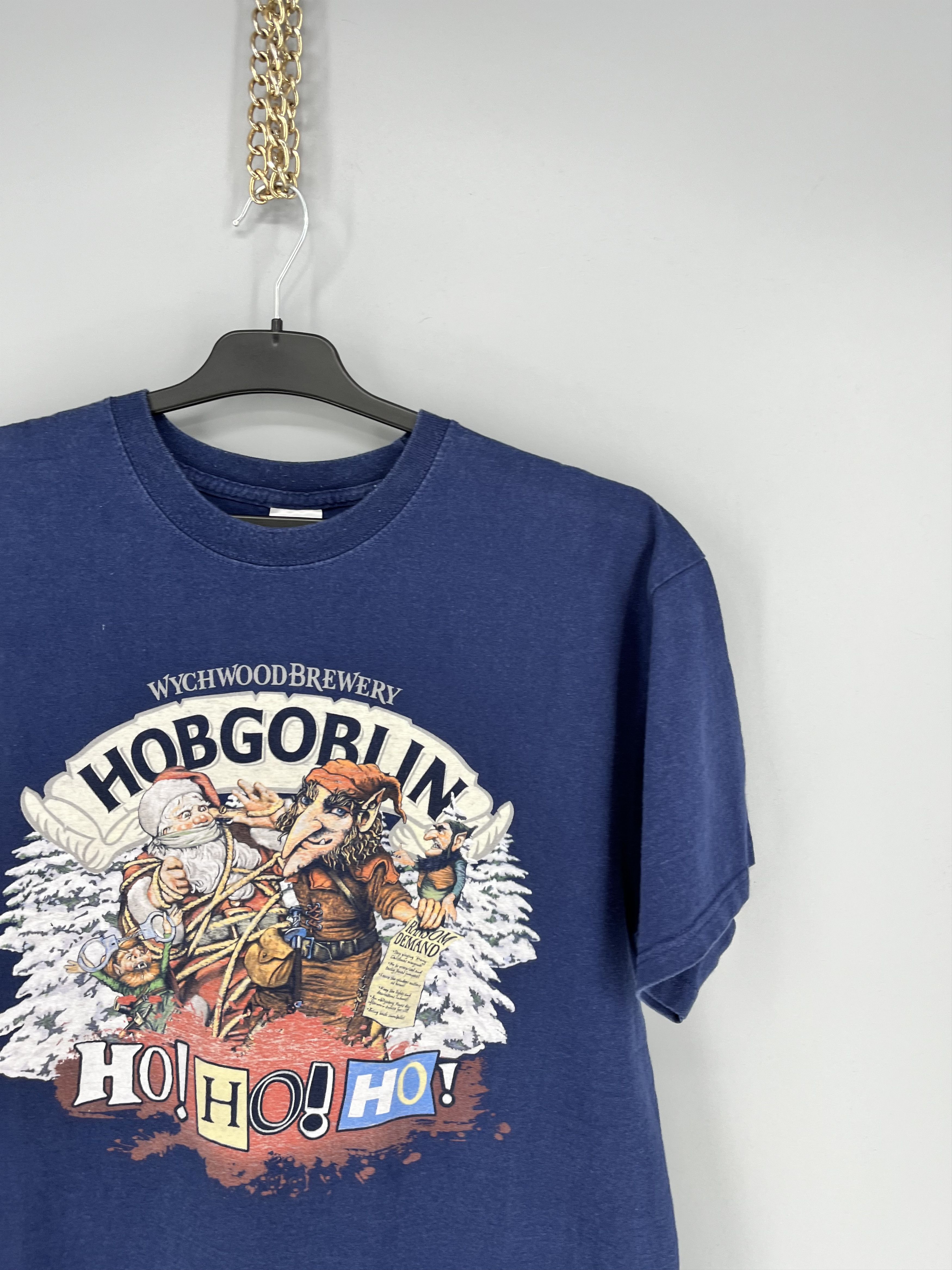 Vintage Vintage 90s Wychwood Brewery Hobgoblin T-shirt Men’s Size L Size US L / EU 52-54 / 3 - 5 Thumbnail