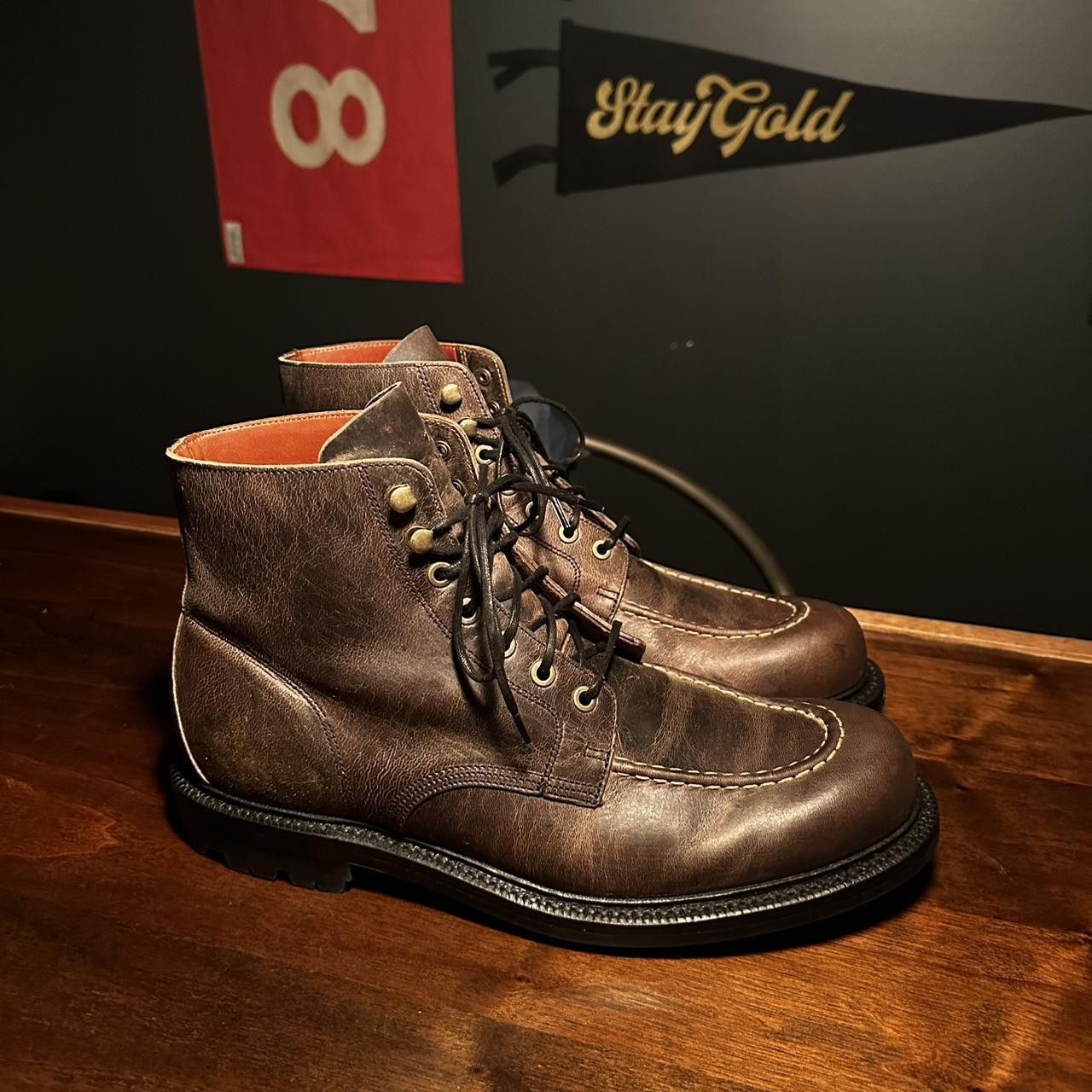 Grant Stone GRANT STONE BRASS BOOT SIZE 11.5 D Size US 11.5 / EU 44-45 - 5 Thumbnail