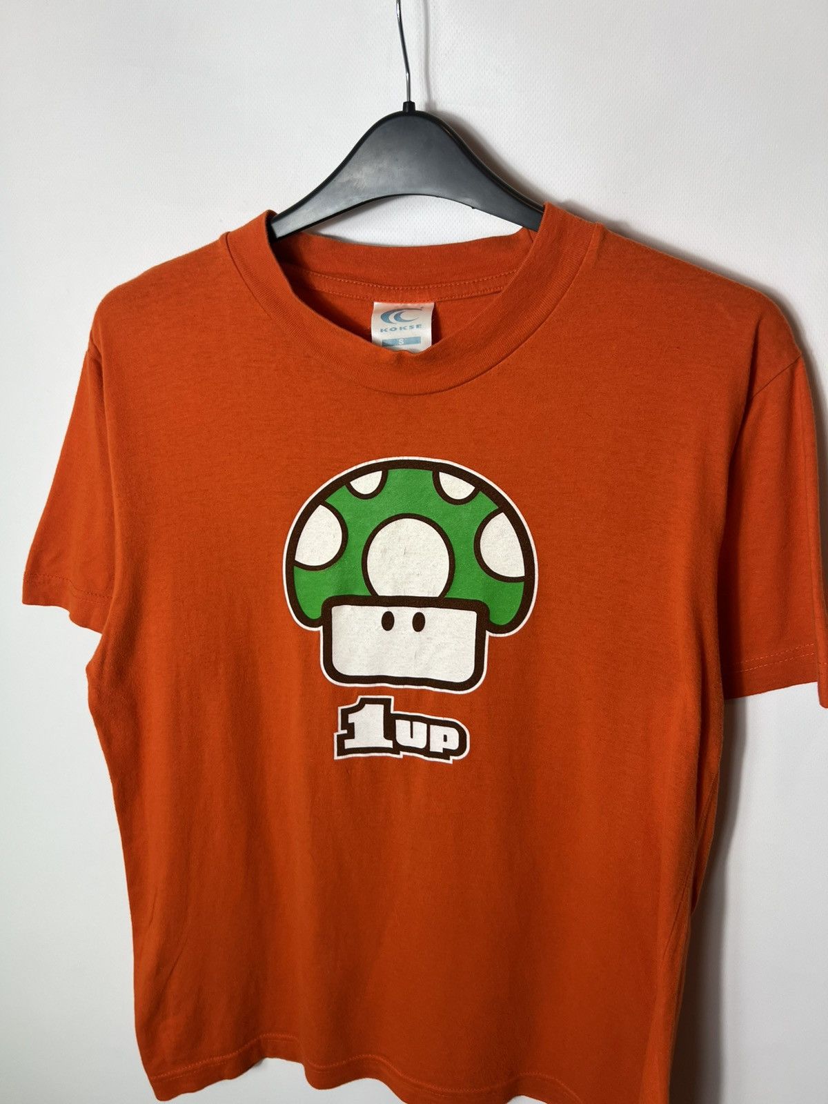 Vintage 00s NINTENDO Video Games SUPER MARIO 1-UP MUSHROOMS T-SHIRT Size US S / EU 44-46 / 1 - 3 Thumbnail