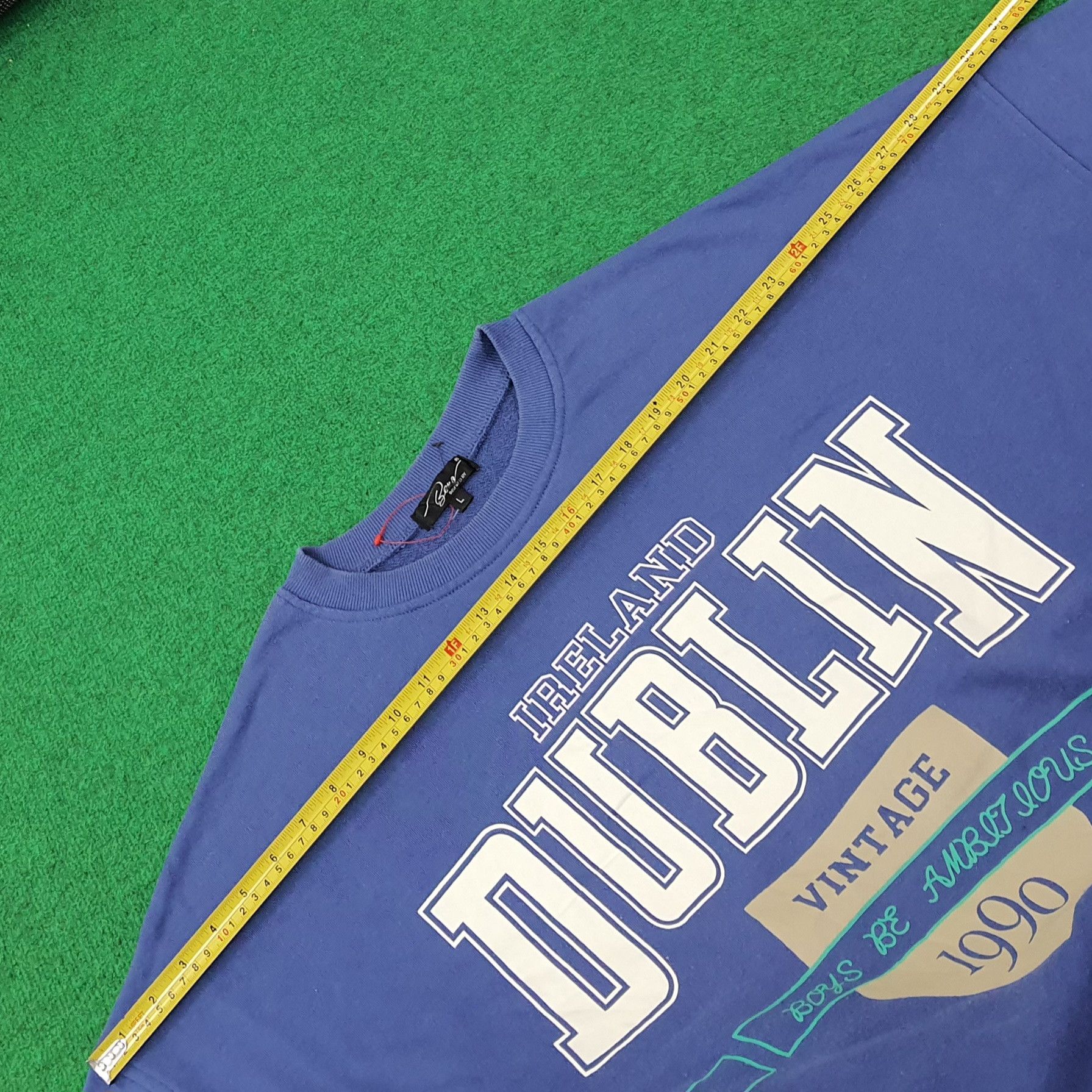 Other Vintage IRELAND DUBLIN Country Promo Sweatshirts C240N1 Size US XL / EU 56 / 4 - 8 Thumbnail