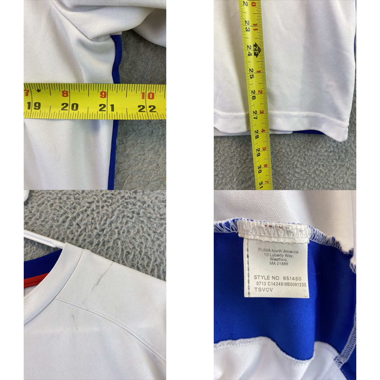 Champion Puma Dri Fit Tee M - Performance Athletic T Moisture Wick T-shirt / 89-29 Size US M / EU 48-50 / 2 - 8 Thumbnail
