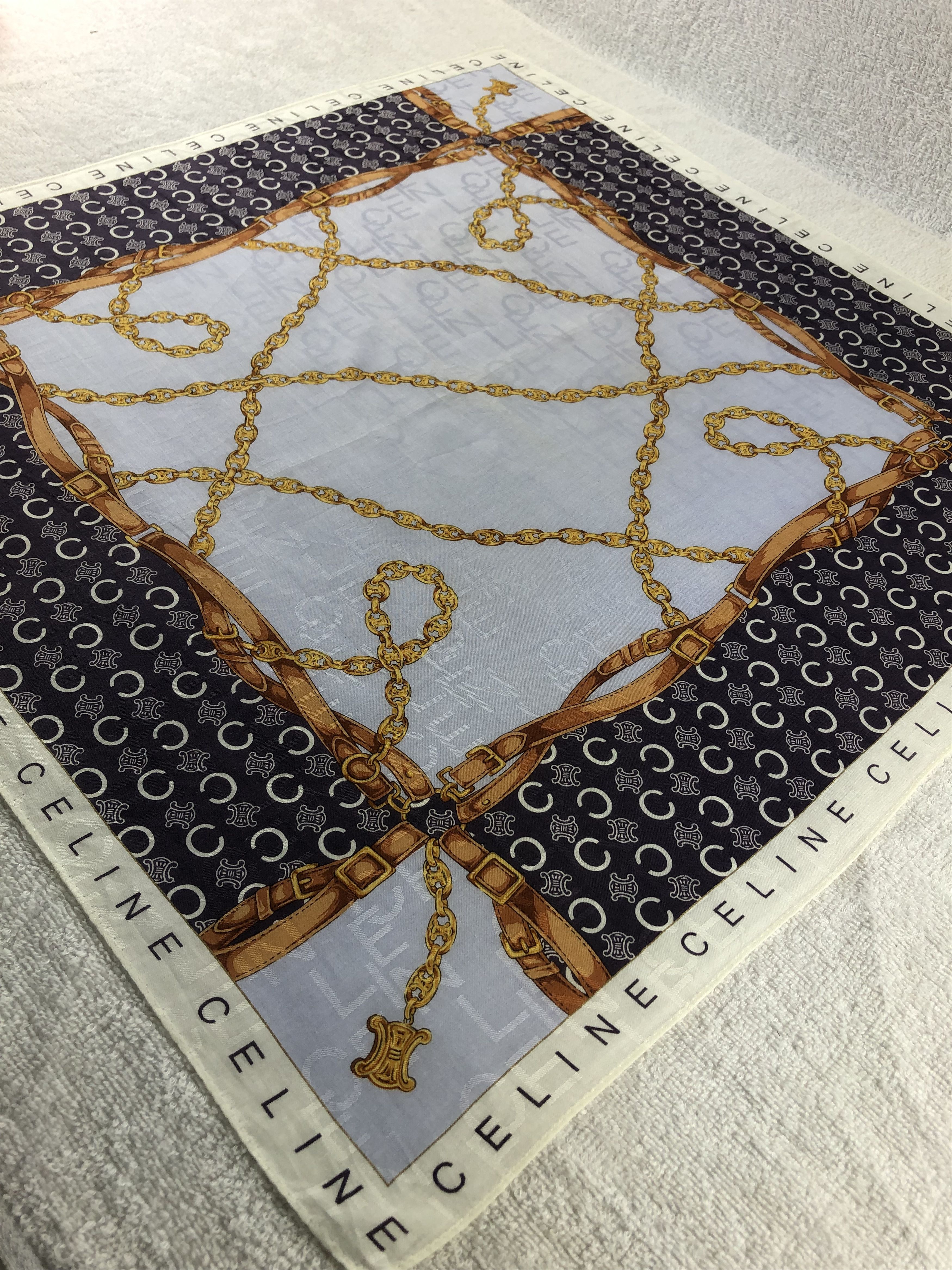 Celine Celine Handkerchief / Bandana / Neckerchief Size ONE SIZE - 4 Thumbnail