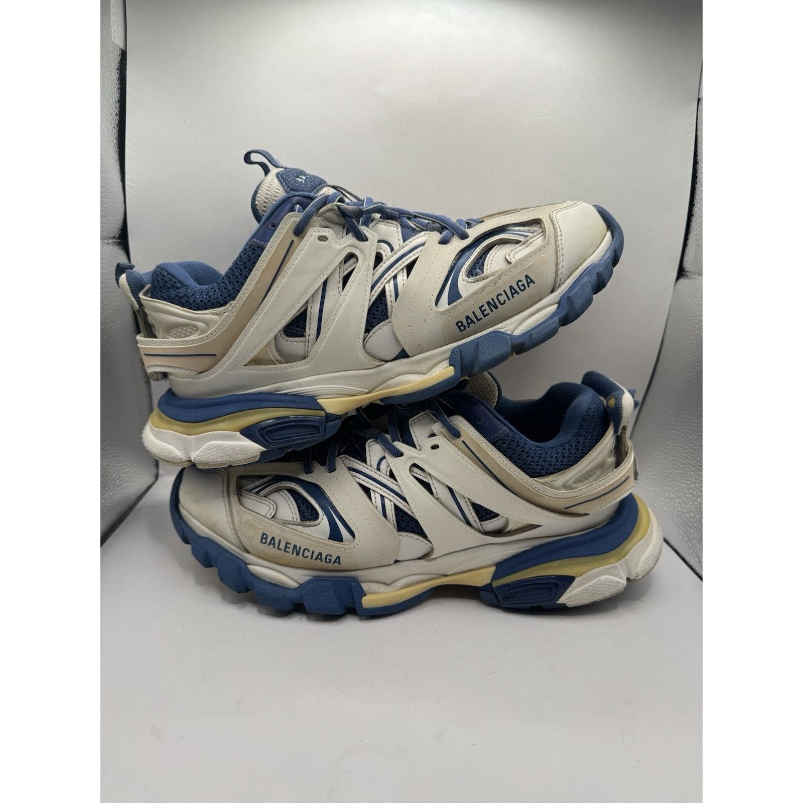 Balenciaga Balenciaga Arena Low Navy 412380 Size 8 41 eu | Grailed