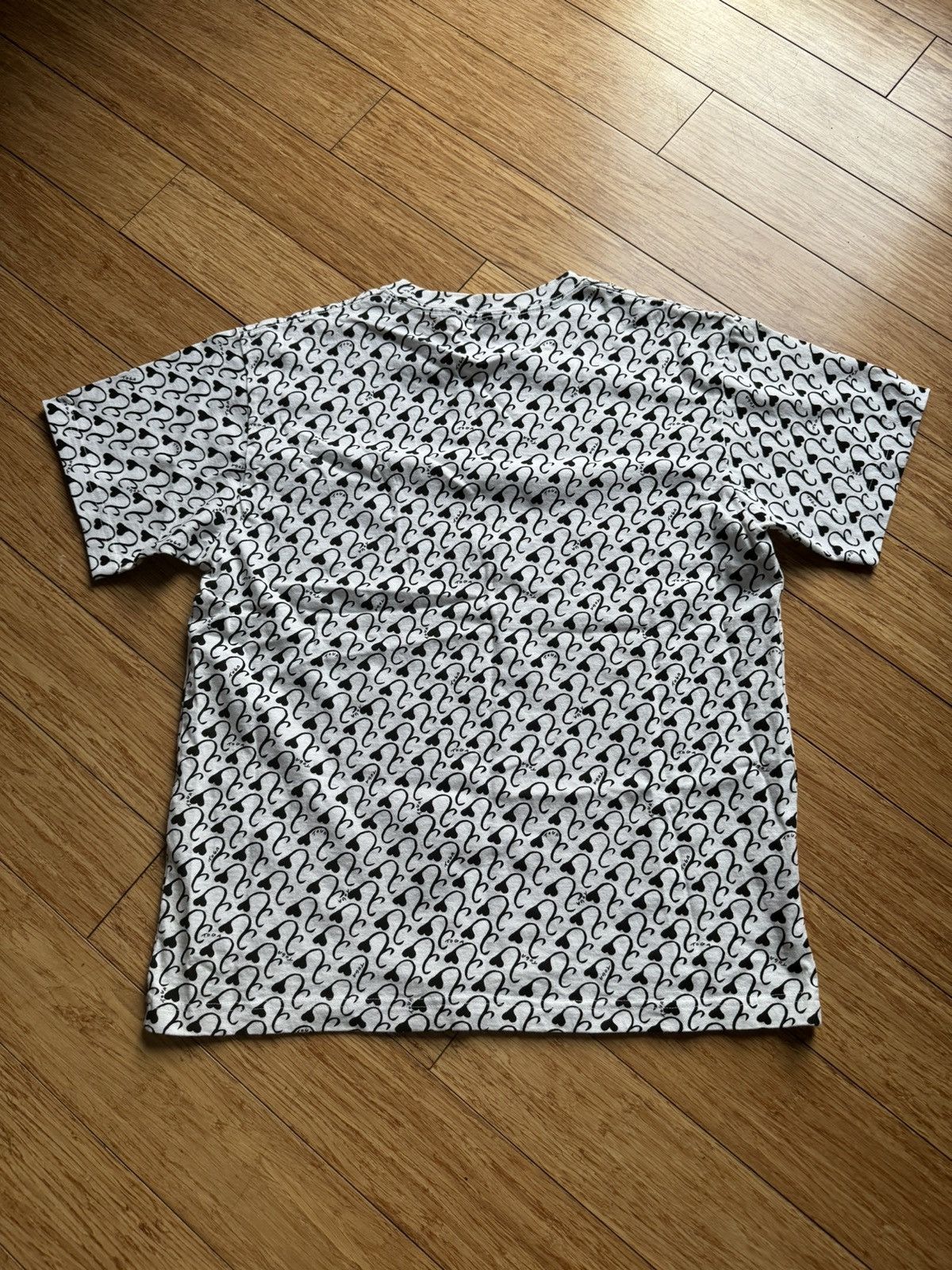 Japanese Brand × Toga Toga Virilis Heart Flower Print T-Shirt Size US M / EU 48-50 / 2 - 9 Thumbnail