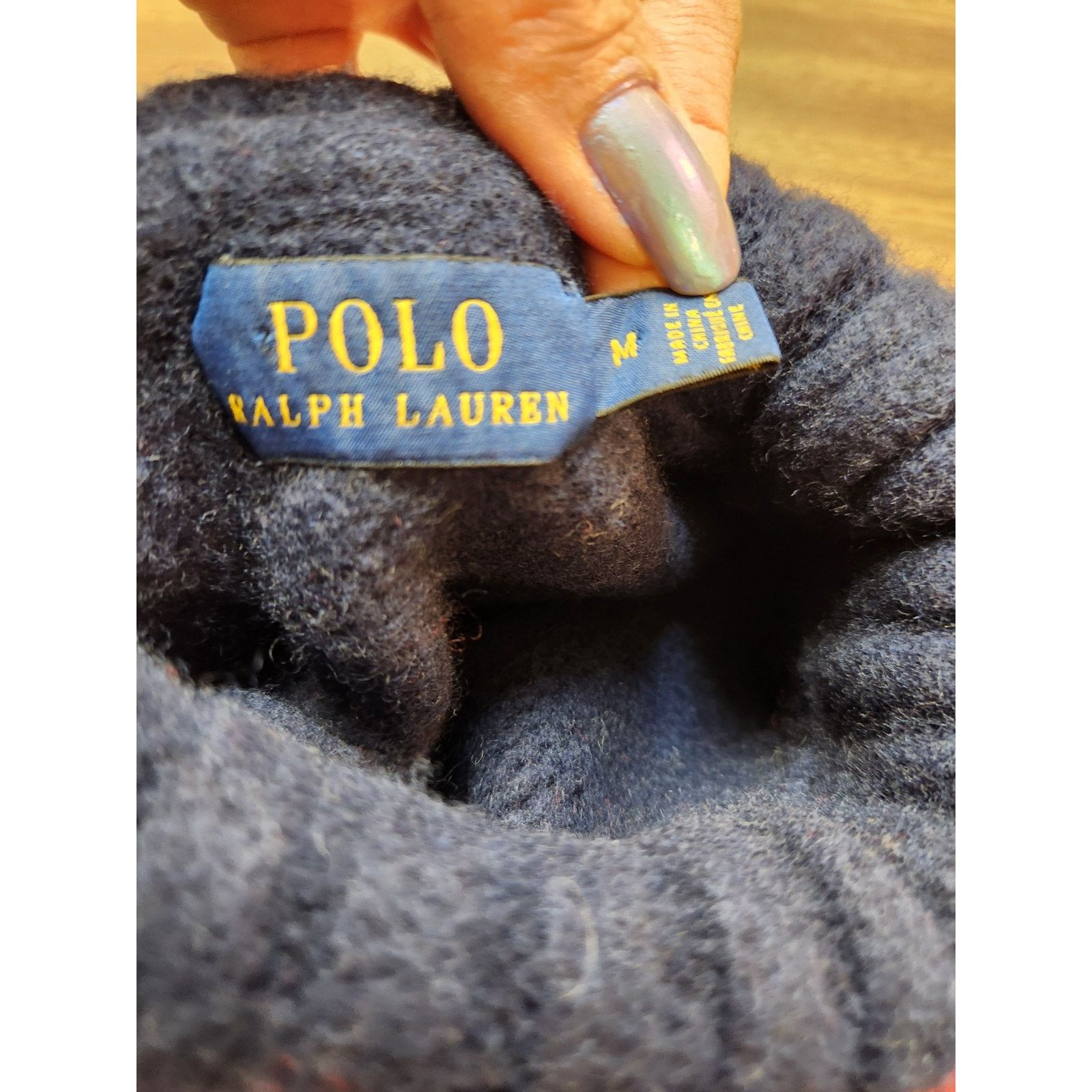 Polo Ralph Lauren POLO RALPH LAUREN TURTLENECK SWEATER American Flag Vintage Size M / US 6-8 / IT 42-44 - 10 Thumbnail
