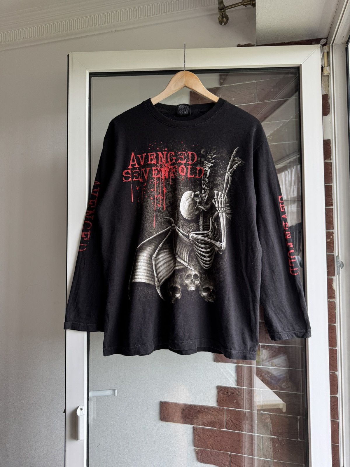 Band Tees Vintage Avenget Sevenfold Long Sleeve 0’s Size US L / EU 52-54 / 3 - 2 Thumbnail