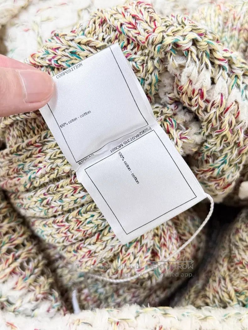 Chanel Chanel Knitted dress with multi-color thread suspender Size XS / US 0-2 / IT 36-38 - 7 Thumbnail