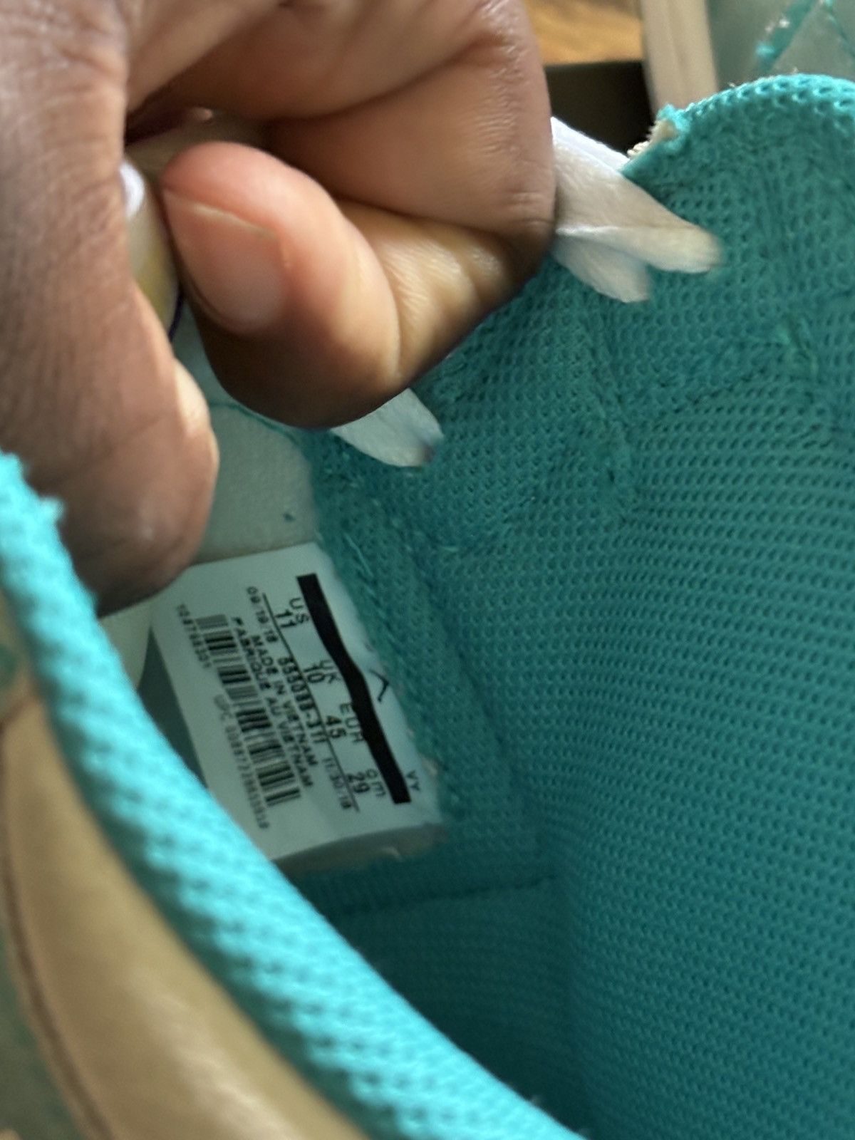 Jordan Brand Air Jordan Retro 1 Turbo Green Size US 11 / EU 44 - 5 Thumbnail