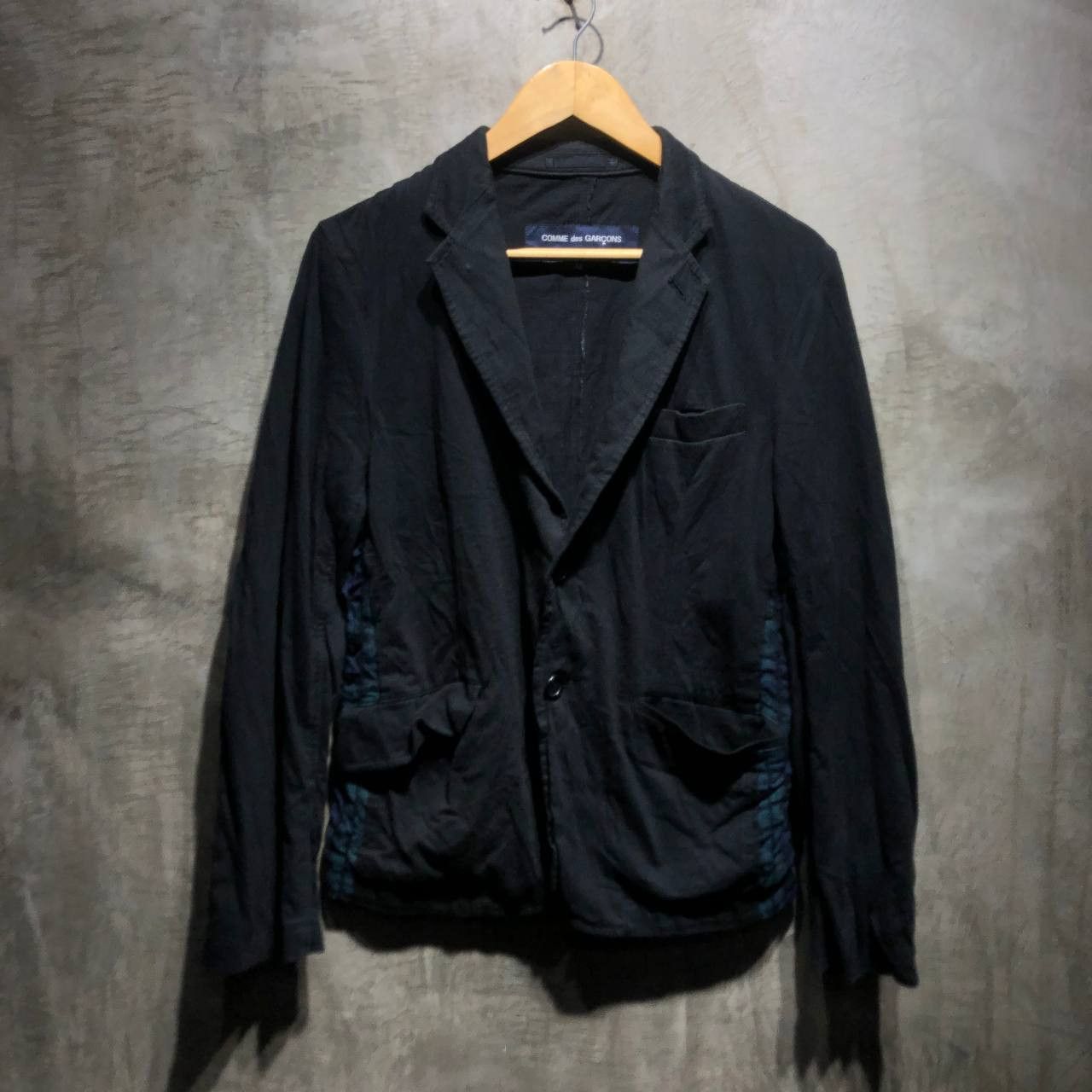 Comme des Garcons Comme Des Garcon AD2009 side plaid cotton blazer Size US S / EU 44-46 / 1 - 1 Thumbnail