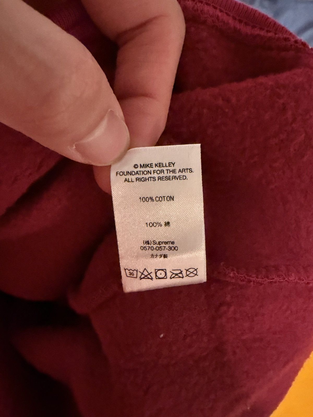 Supreme Supreme Mike Kelley Hoodie Treaty of Alliance Size US XL / EU 56 / 4 - 5 Thumbnail