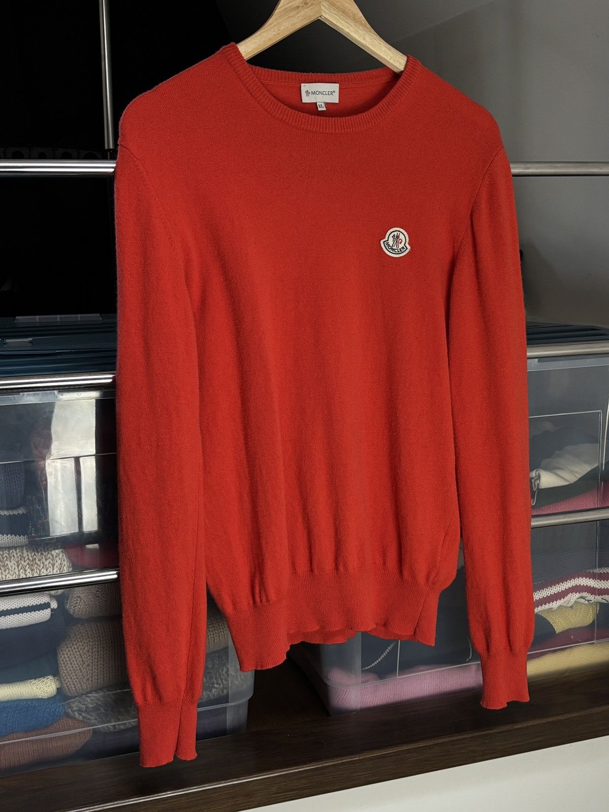 Moncler Moncler Vintage Virgin Knit Wool Sweater Maglione Tricot Size US XL / EU 56 / 4 - 2 Thumbnail