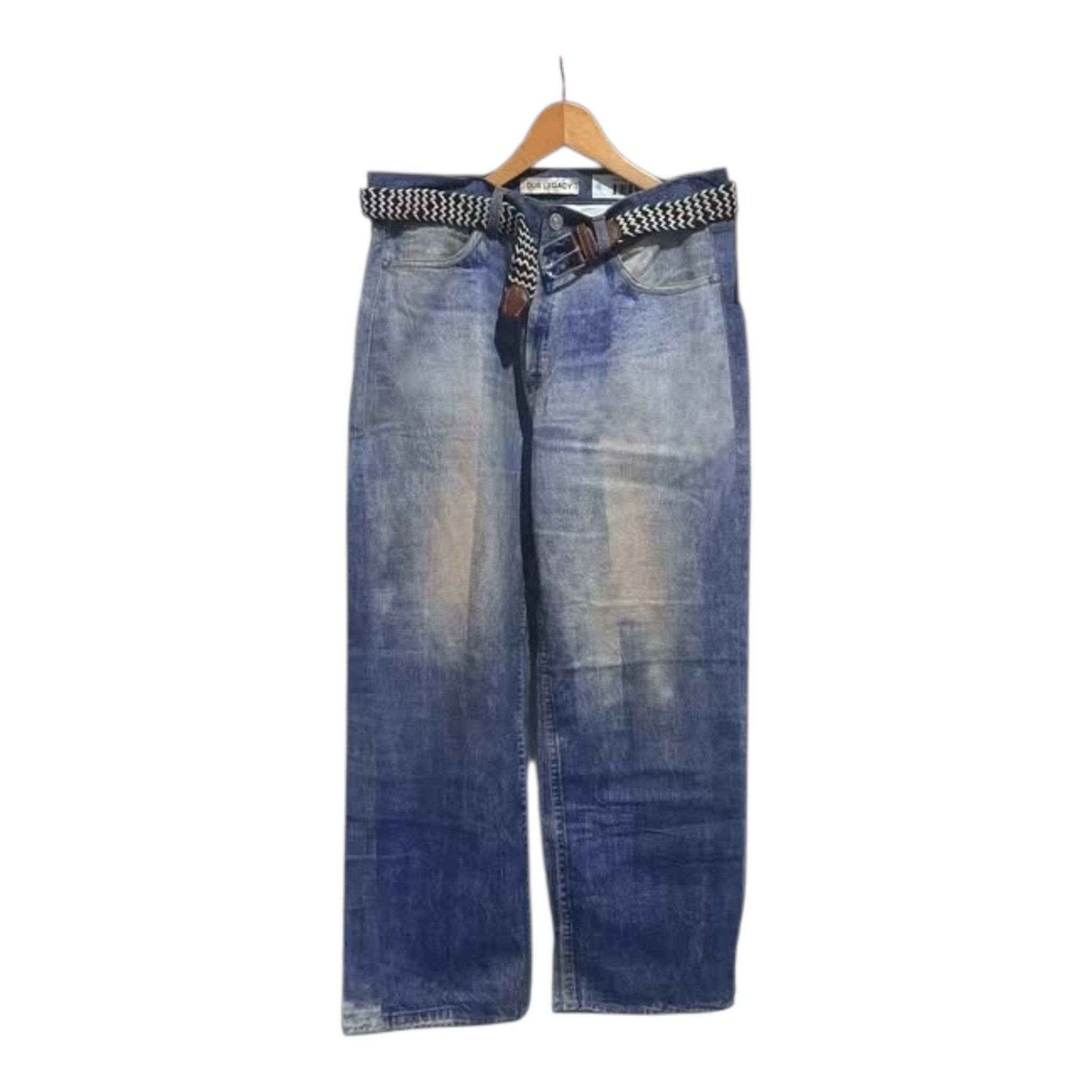 Our Legacy Our Legacy Third Cut Concrete Chain Twill | Grailed