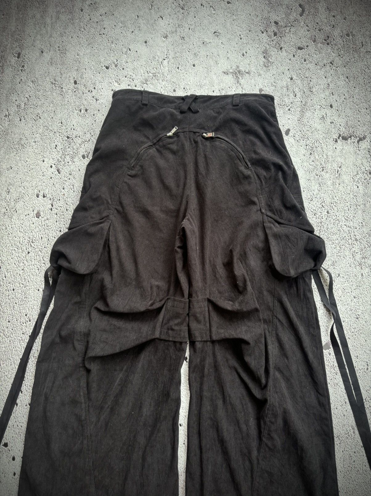 Hysteric Glamour 2000's Nache black cargo wide leg pants Lgb style Size US 32 / EU 48 - 3 Thumbnail