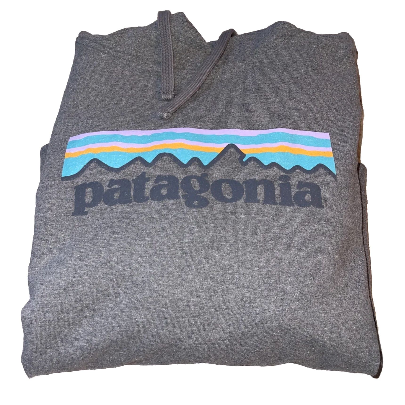 Patagonia Patagonia Uprisal Gray Hoodie Sweatshirt Women’s Size S Graphic Print Logo Fleece Hooded Pockets Pullover Activewear Size S / US 4 / IT 40 - 3 Thumbnail