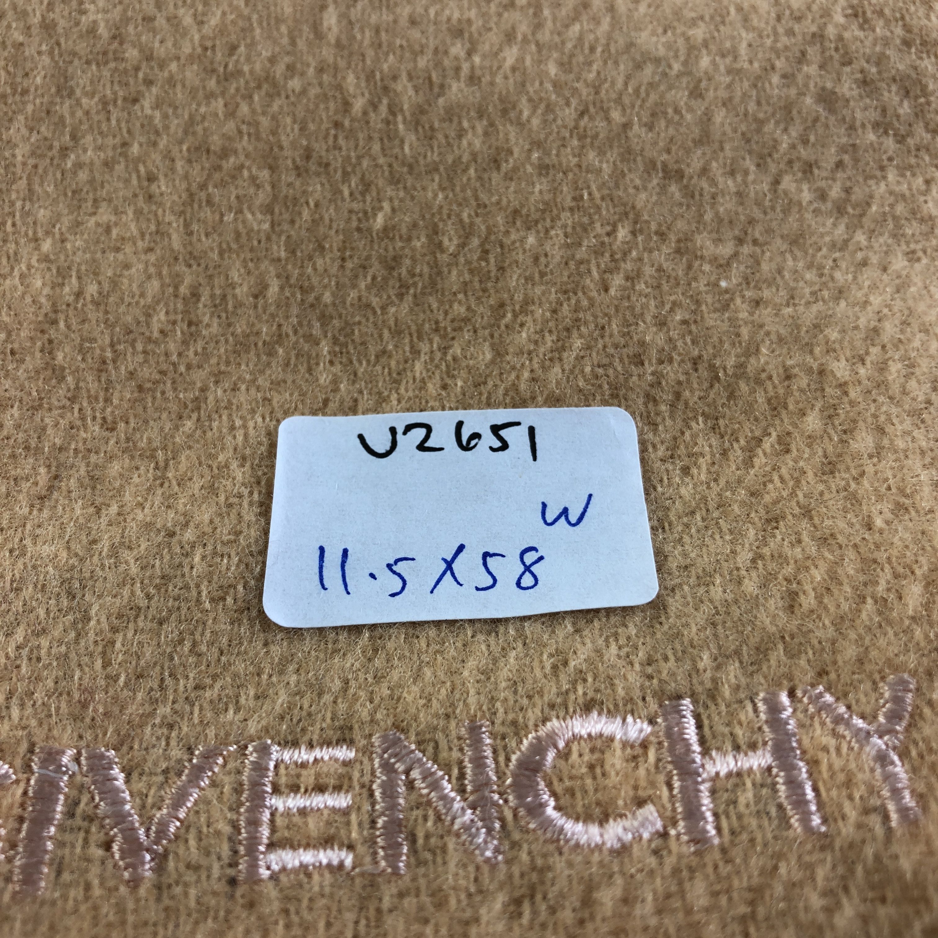 Givenchy Givenchy Wool Scarf Muffler V2651 Size ONE SIZE - 8 Thumbnail