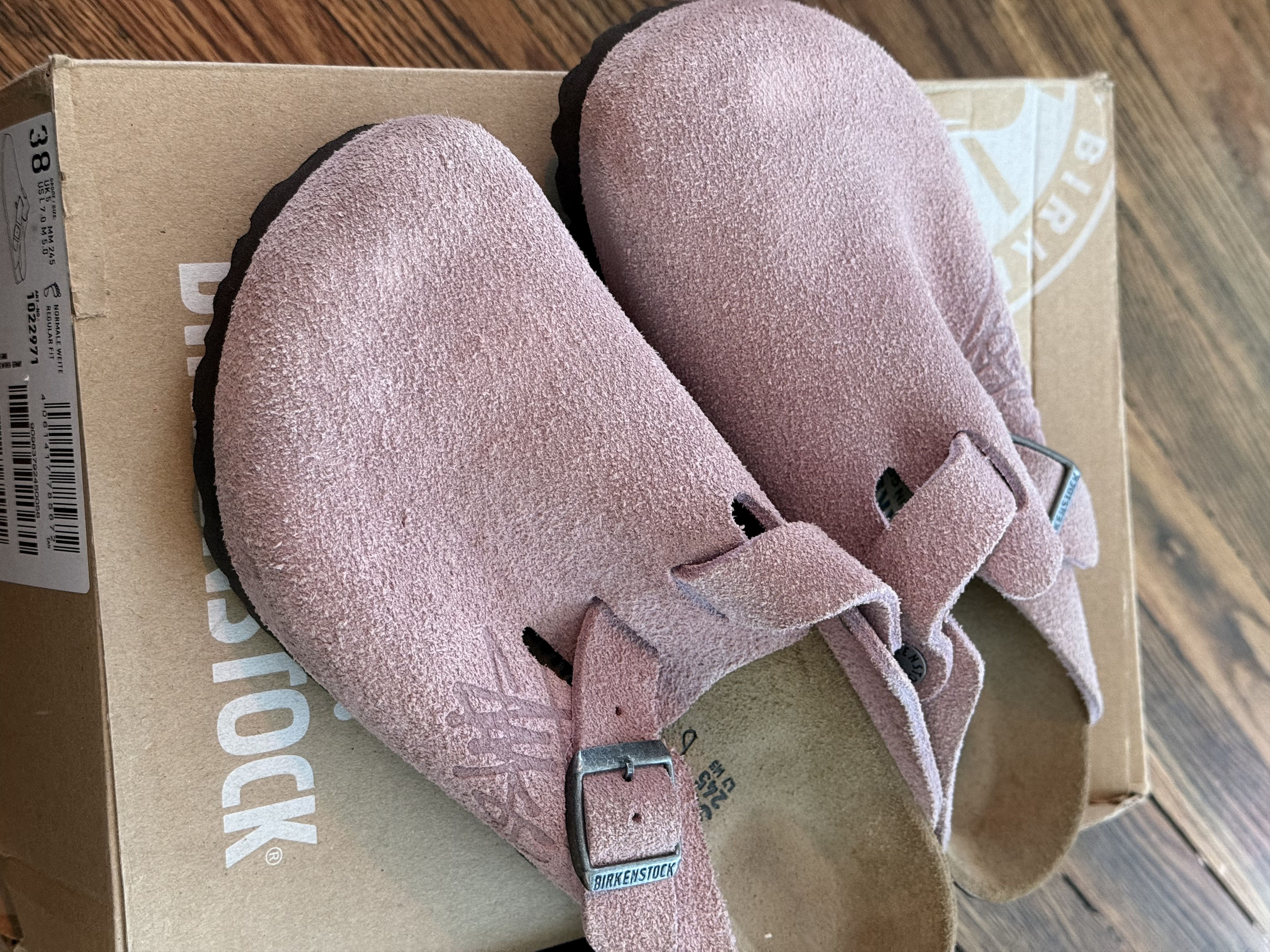 Birkenstock × Stussy Birkenstock x Stussy Pink Boston | Grailed