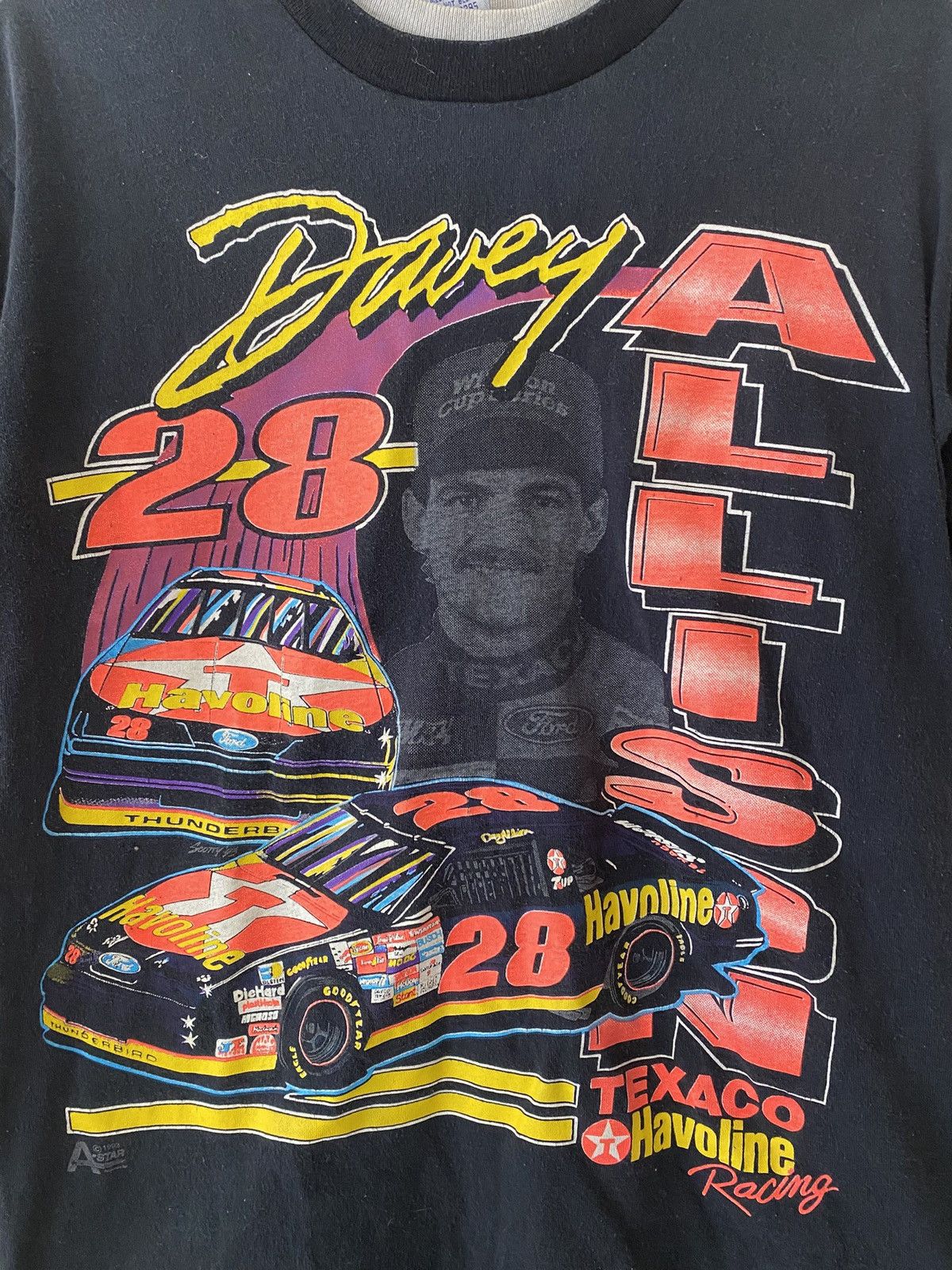 Other Vintage Nascar Davey Allison Racing T Shirt Size Medium Size US M / EU 48-50 / 2 - 3 Thumbnail