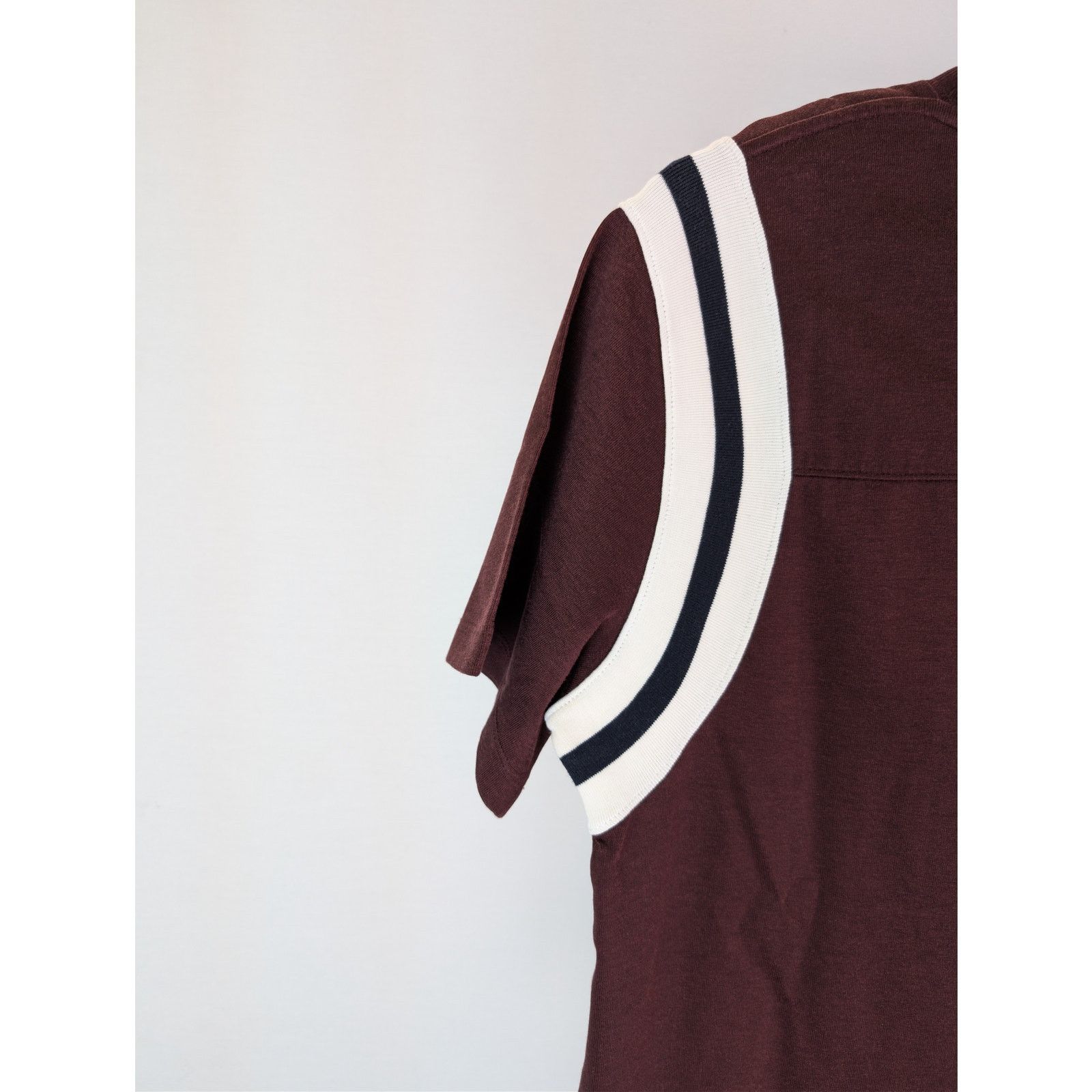 Loewe o1rshd1 '00' number regular-fit T-shirt in burgundy Size US S / EU 44-46 / 1 - 14 Thumbnail