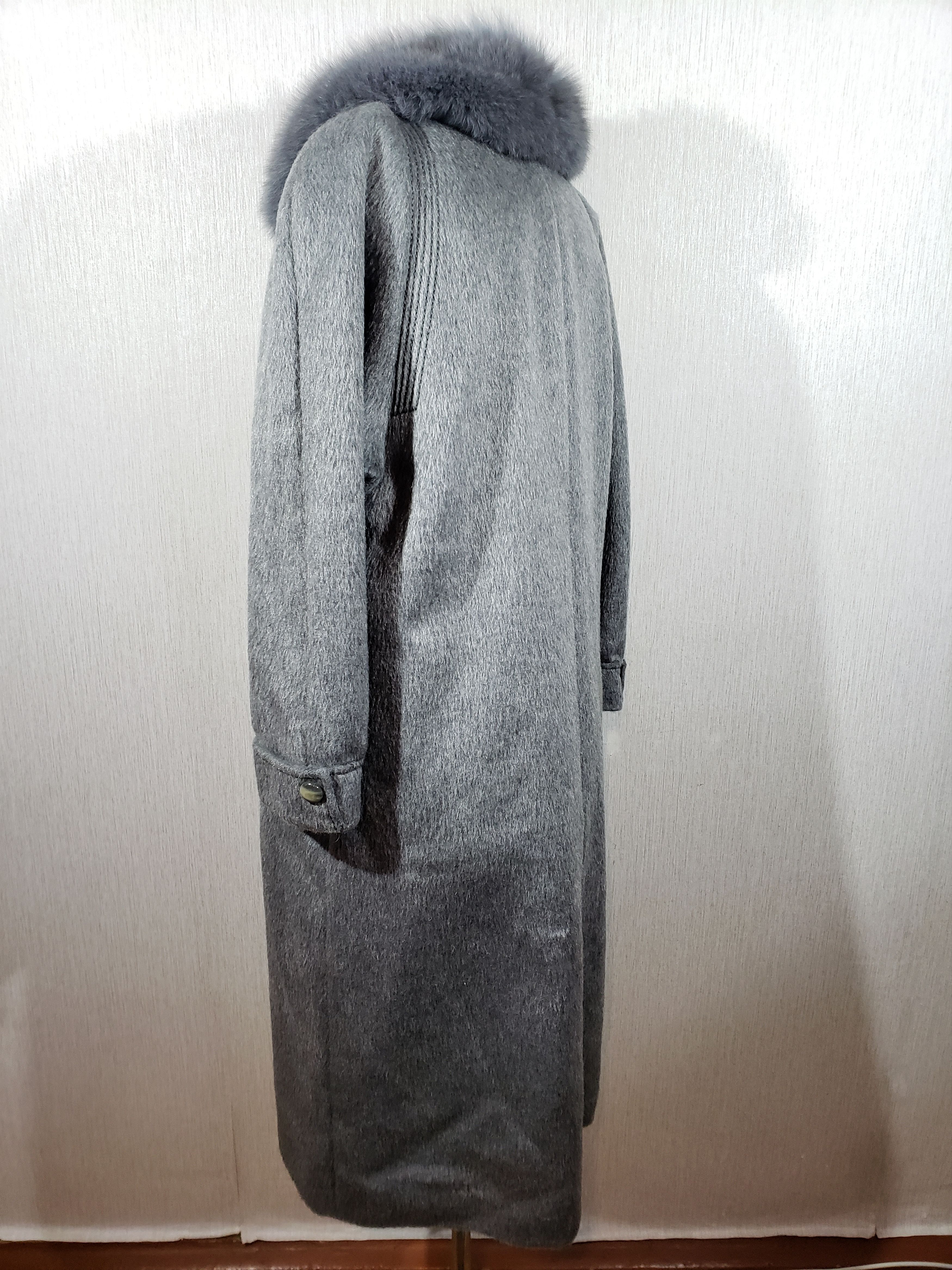 Uniqlo Long woolen women's trench coat. Size XXL / US 16-18 / IT 52-54 - 6 Thumbnail