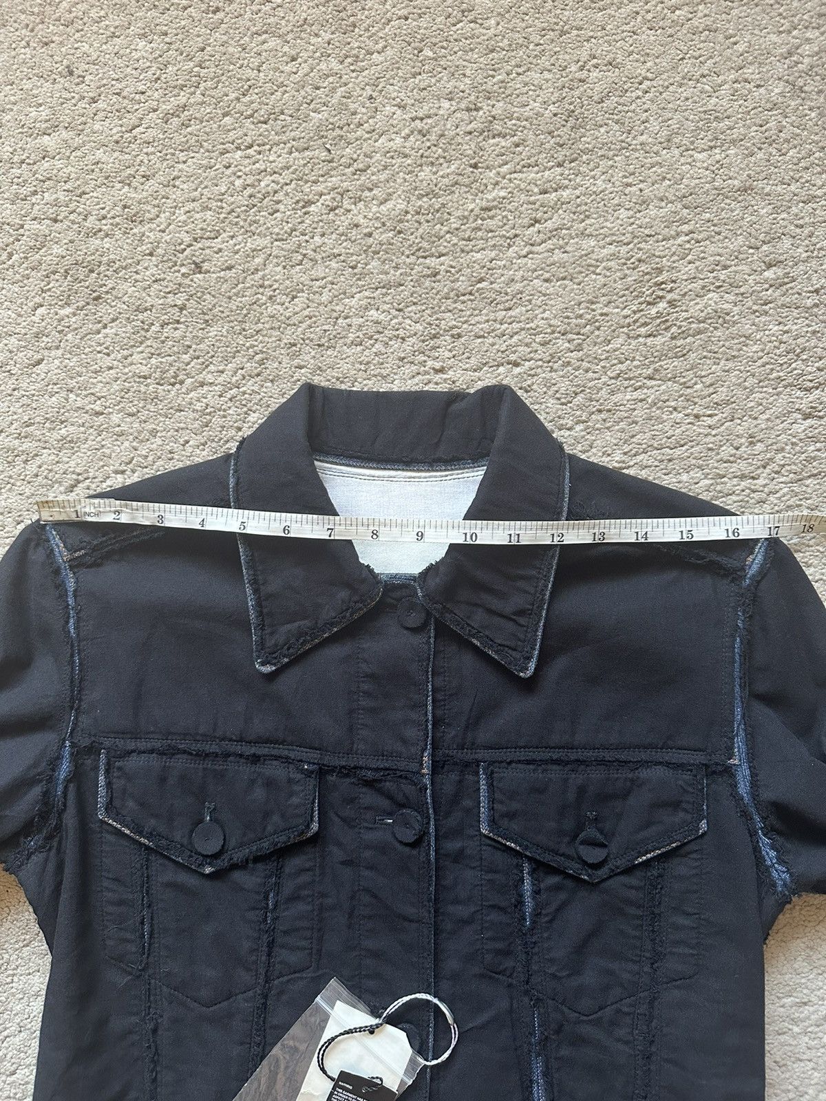 Maison Margiela FW04 Artisanal Maison Margiela Black Overlay Jacket Size US XS / EU 42 / 0 - 21 Thumbnail