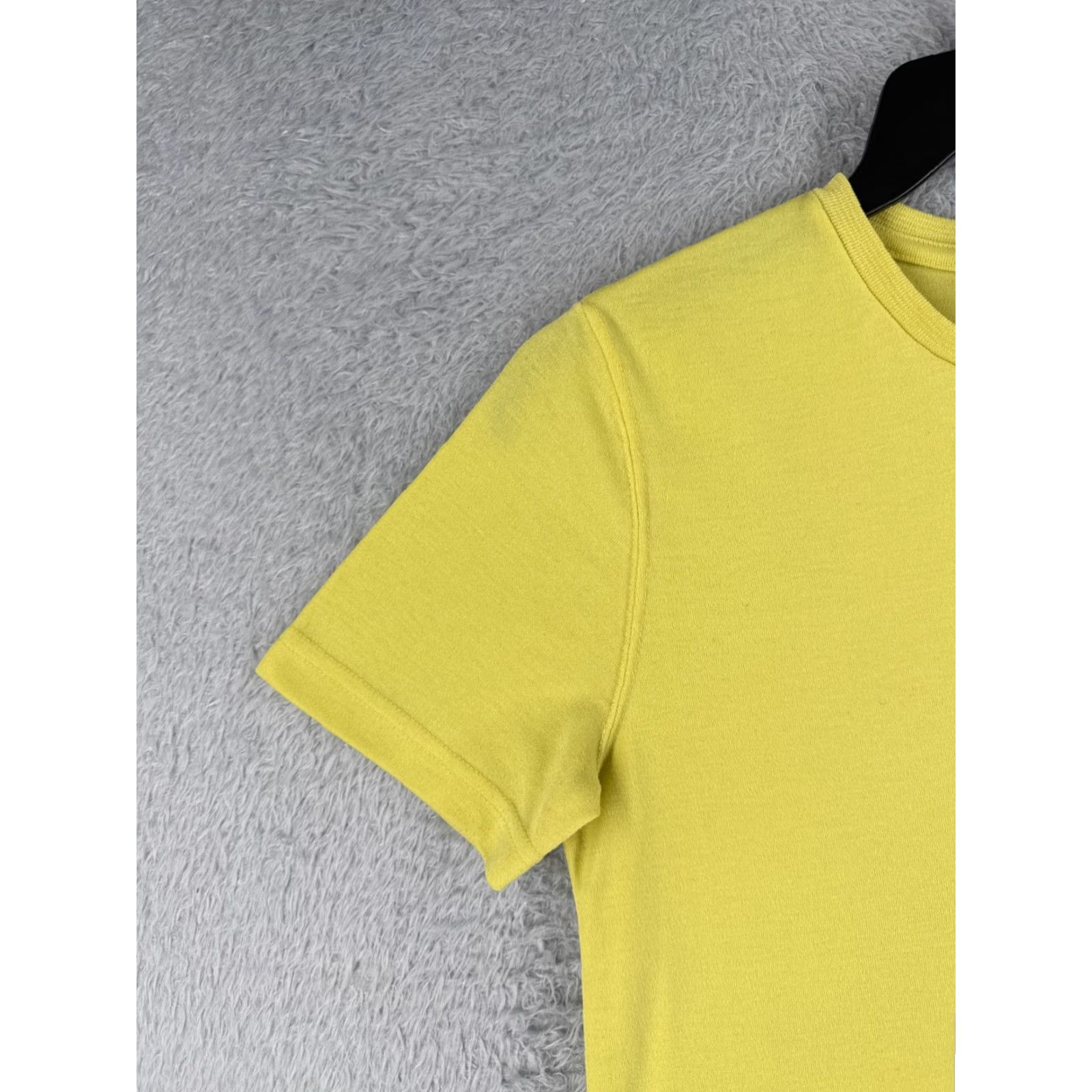 The North Face The North Face Shirt Mens L Yellow Crew Neck Jersey Cotton Blend Logo All Seasons T-Shirt 90s? Size L / US 10 / IT 46 - 3 Thumbnail