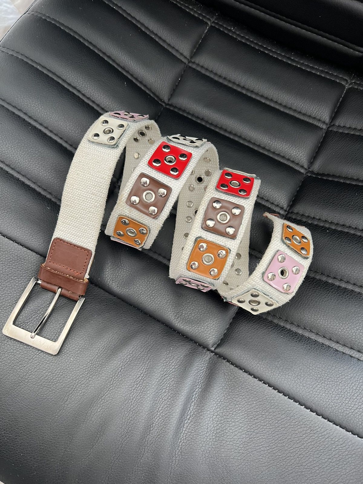 Hysteric Glamour × If Six Was Nine × Vintage 🤩 Y2K Vintage Belt BB Simon Style Size ONE SIZE - 4 Thumbnail
