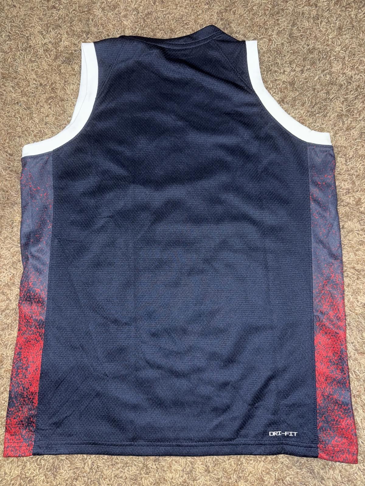 Nike Nike Big Kids (Unisex) Team USA Olympics Red Basketball Limited Jersey Sample Size US L / EU 52-54 / 3 - 7 Thumbnail