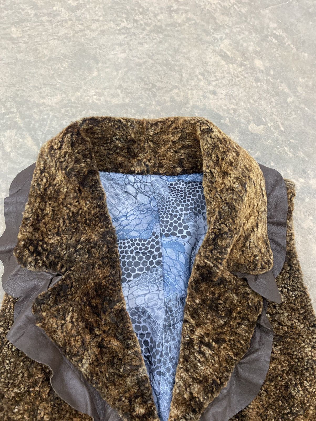 Japanese Brand JAPAN FLEECE SNAKESKIN VEST LGB HYSTERIC 90s GOTHIC Size S / US 4 / IT 40 - 3 Thumbnail