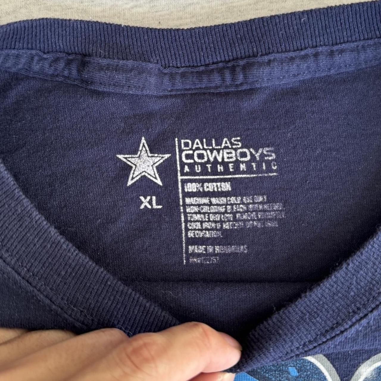 NFL × Vintage Vintage NFL Dallas Cowboys 2000s Graphics Tee Shirt Size US XL / EU 56 / 4 - 5 Thumbnail