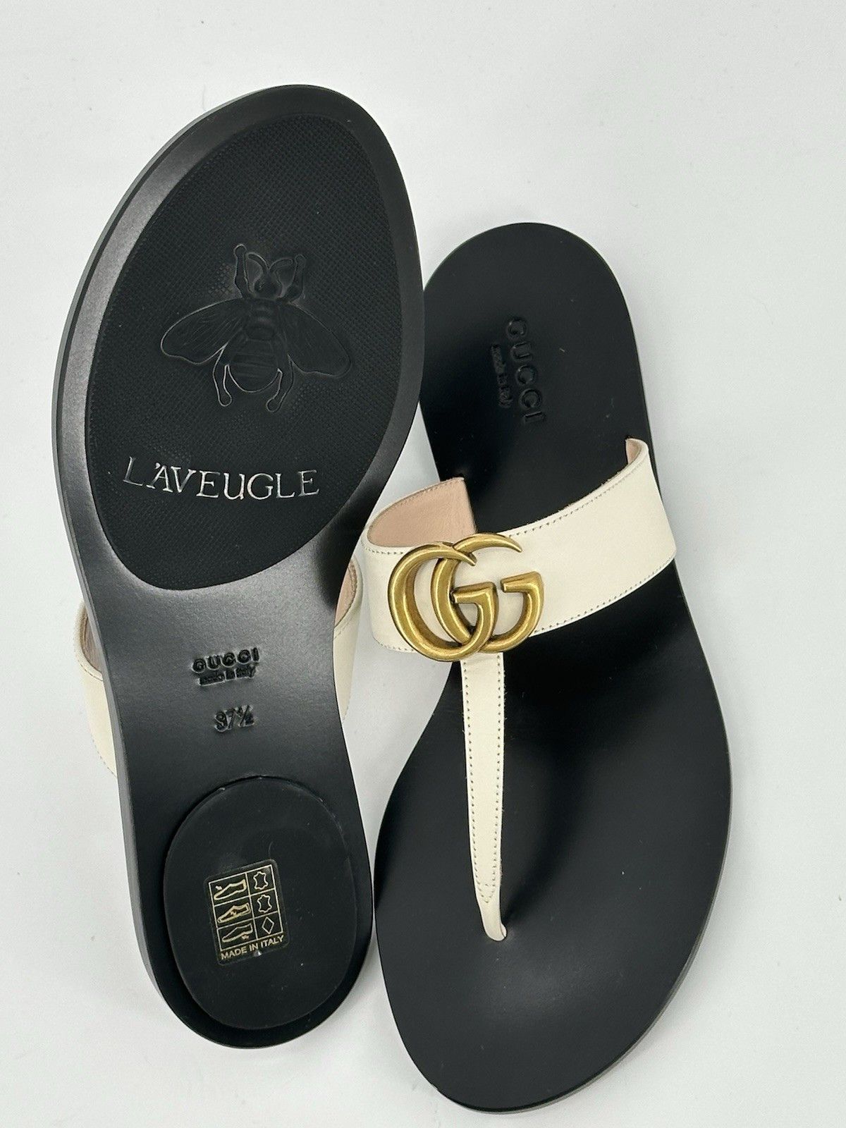Gucci New Gucci Sandals Size-IT-37,5 / US-7,5 Size US 7.5 / IT 37.5 - 9 Thumbnail