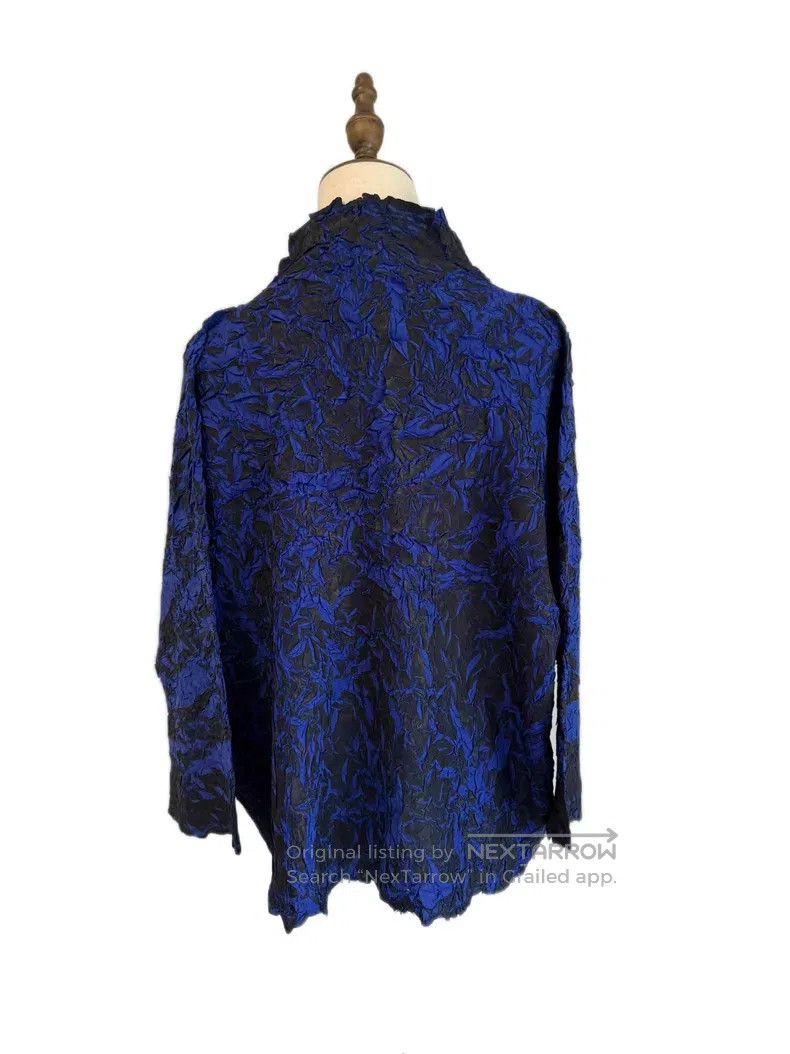 Issey Miyake Issey Miyake Petal Ruched Long-sleeve Top Size M / US 6-8 / IT 42-44 - 4 Thumbnail