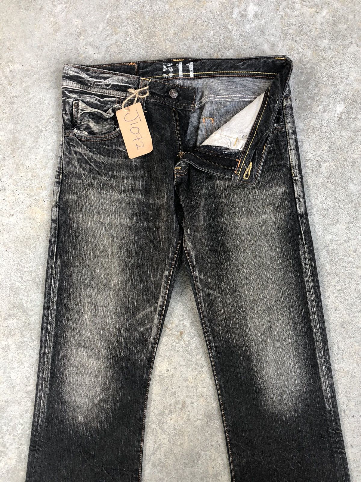 Edwin Japanese Edwin Flared Jeans Distressed Jeans 511 RV Size US 31 - 3 Thumbnail