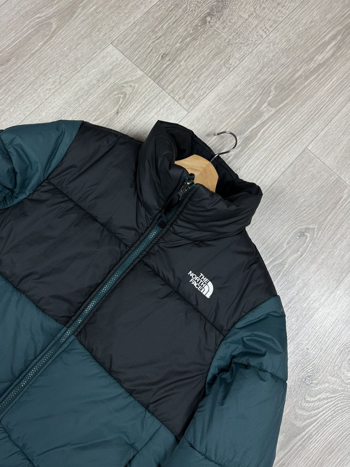 The North Face × Vintage Vintage The North Face Puffer Women’s Green Jacket Size M Size M / US 6-8 / IT 42-44 - 2 Thumbnail